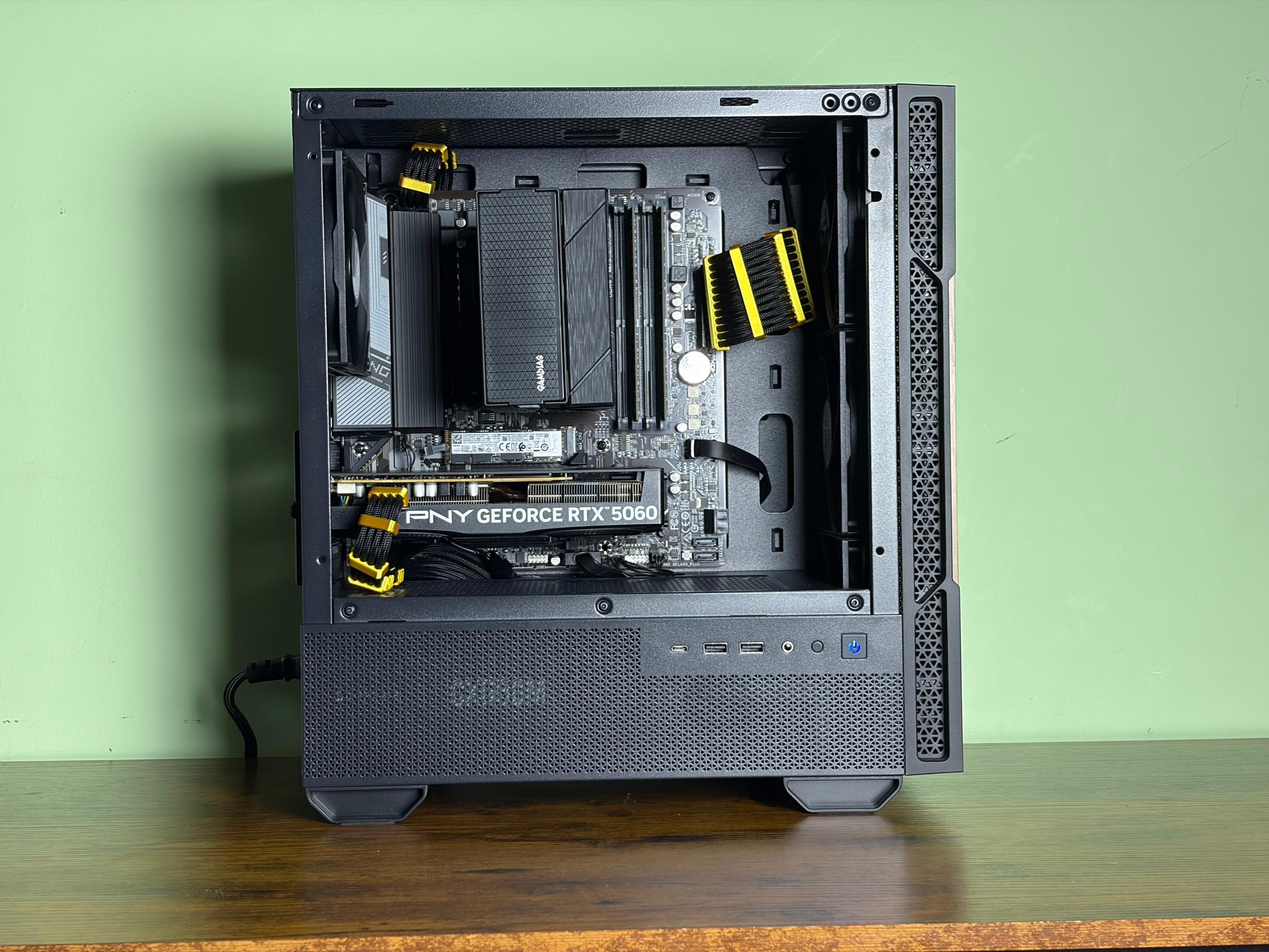 1440P Gaming PC | RTX 5060 | Ryzen 5 5500 | 16GB DDR4 | 1TB SSD | Free Ship!