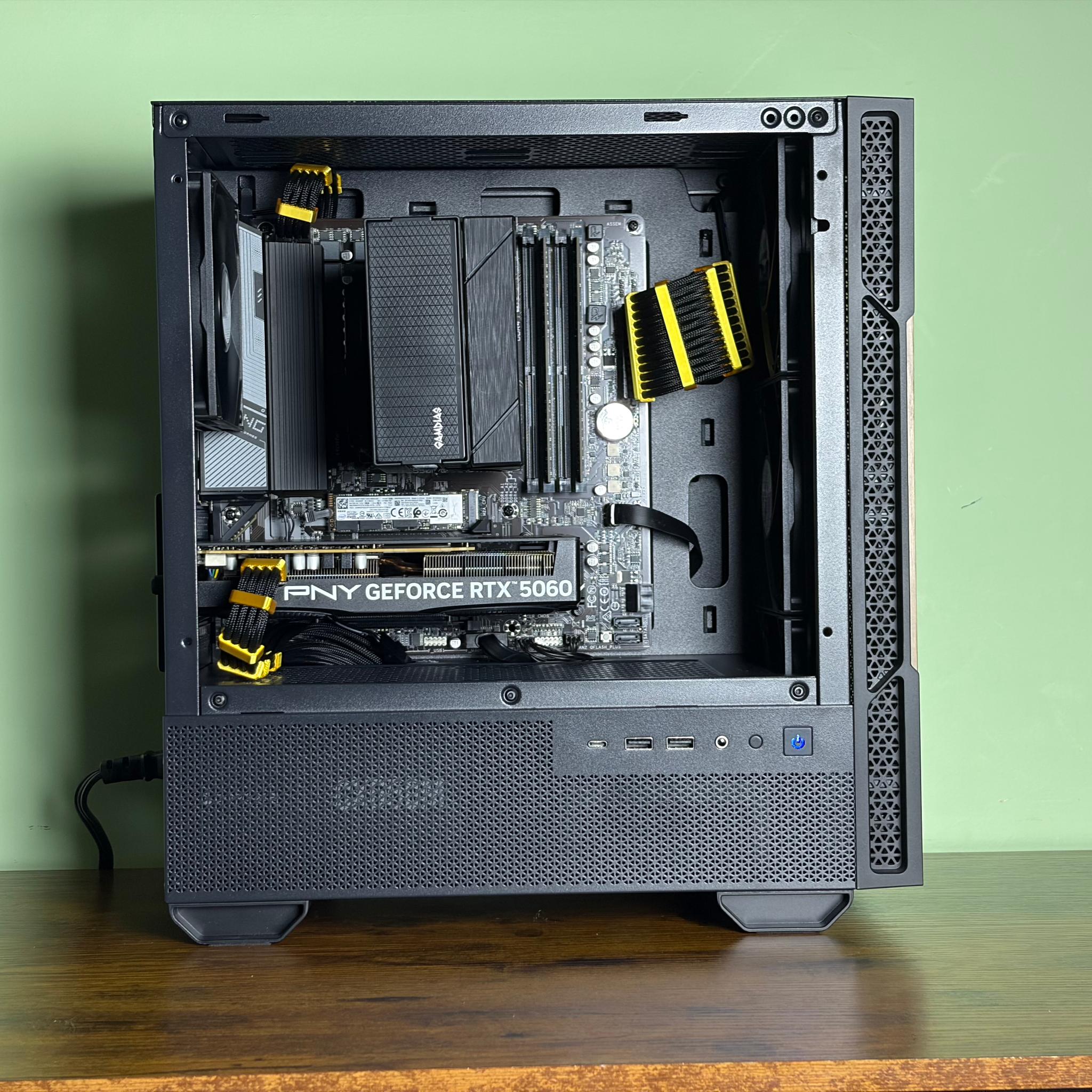 1440P Gaming PC | RTX 5060 | Ryzen 5 5500 | 16GB DDR4 | 1TB SSD | Free Ship!