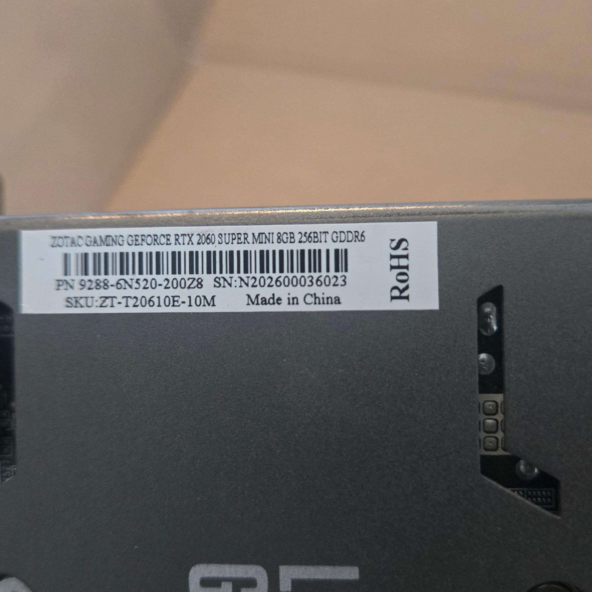 ZOTAC GeForce RTX 2060 SUPER MINI