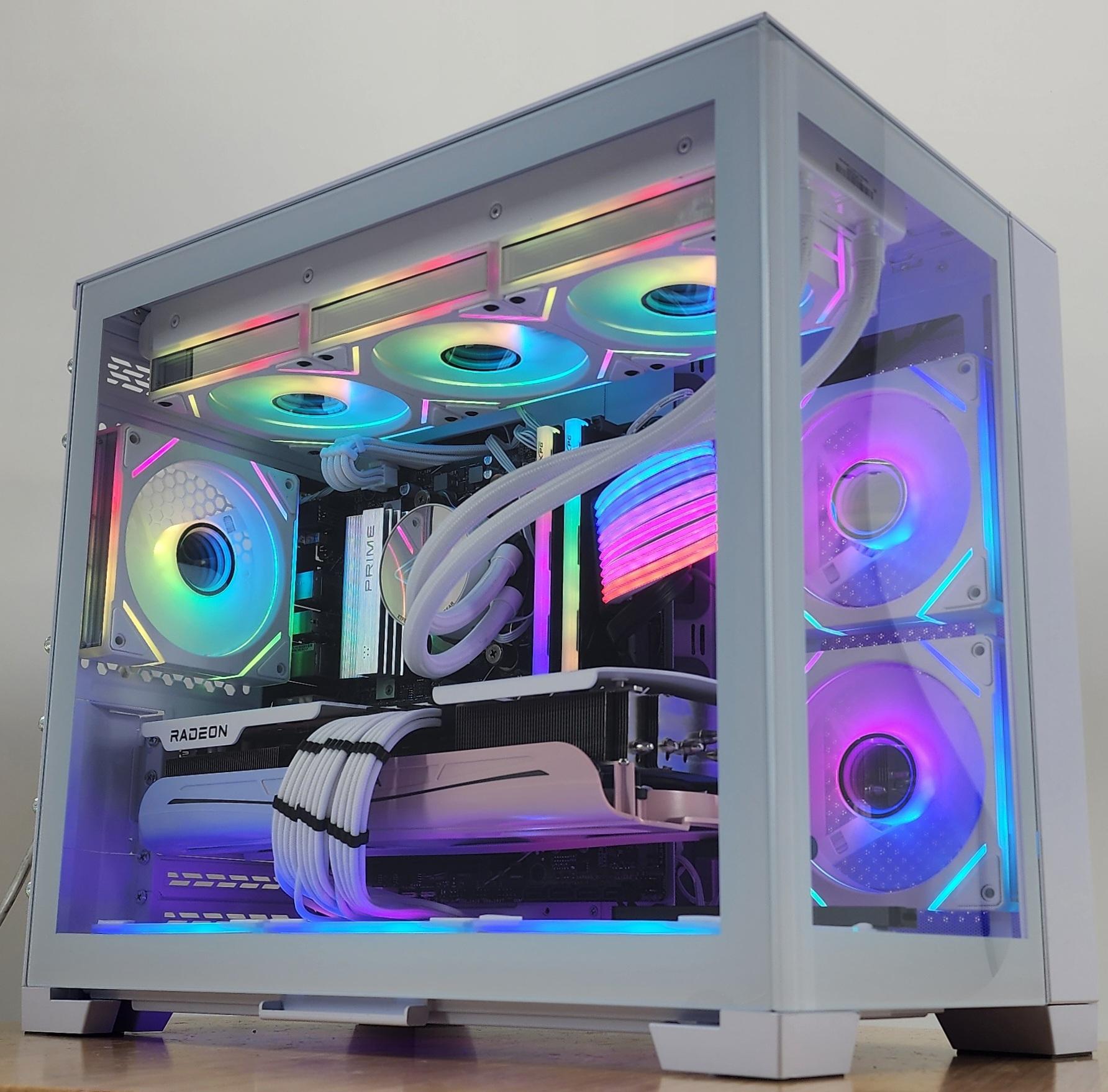 Gaming PC Ryzen 7 7800X3D 32GB RAM 2TB SSD RX 9070 XT 16GB Windows 11 Computer