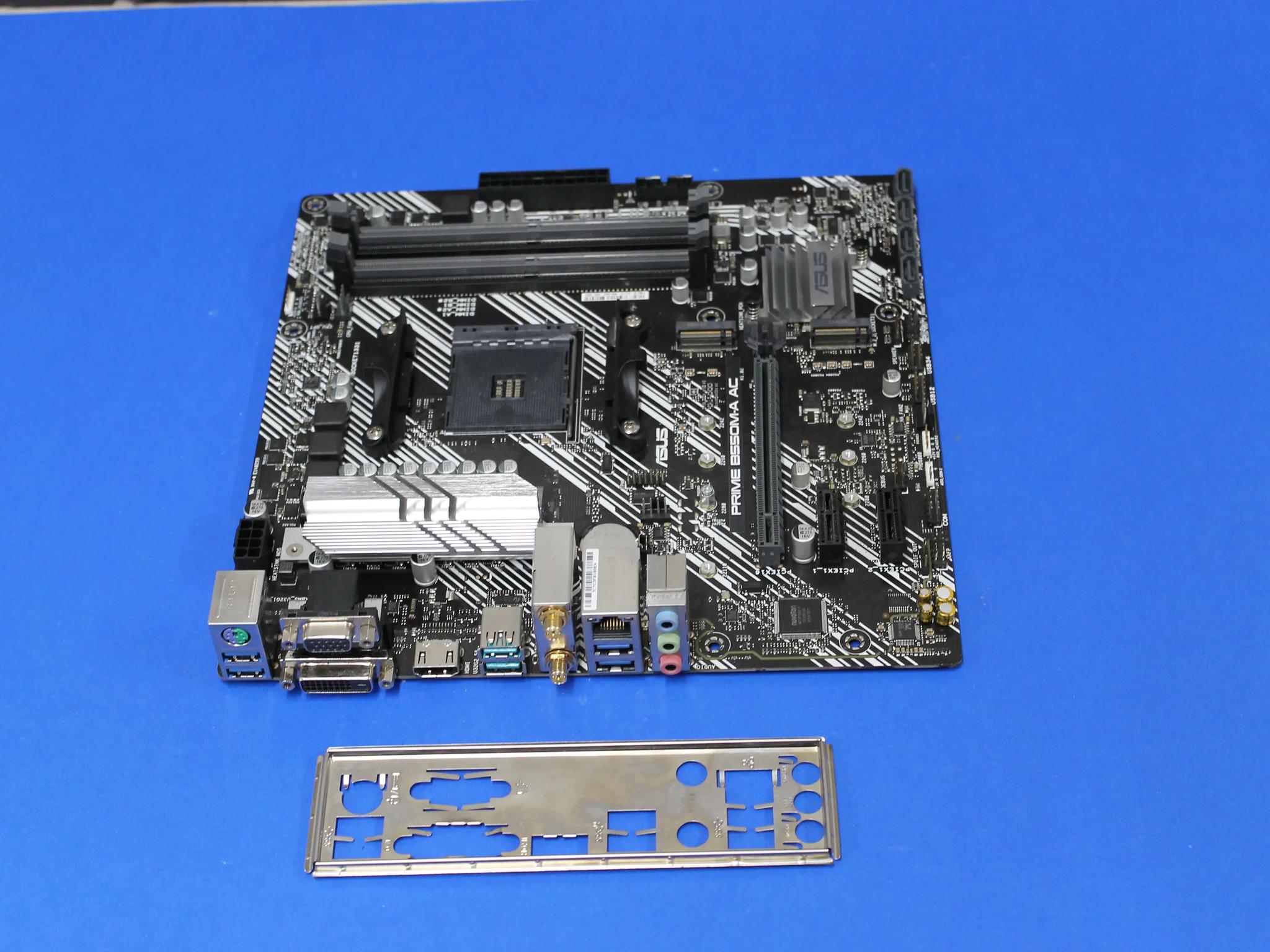 ASUS Prime B550M-A AC AMD Ryzen Socket AM4 DDR4 Desktop PC Gaming Motherboard