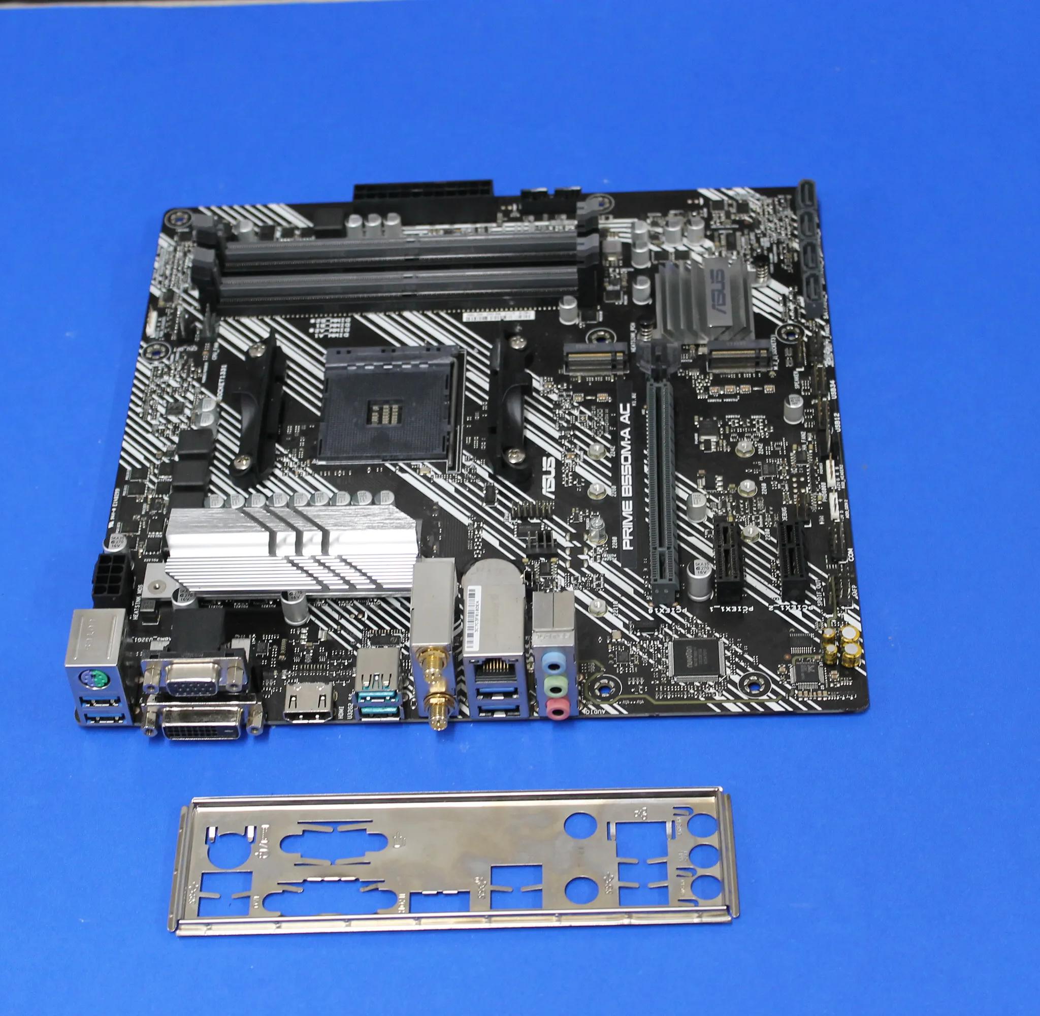 ASUS Prime B550M-A AC AMD Ryzen Socket AM4 DDR4 Desktop PC Gaming Motherboard