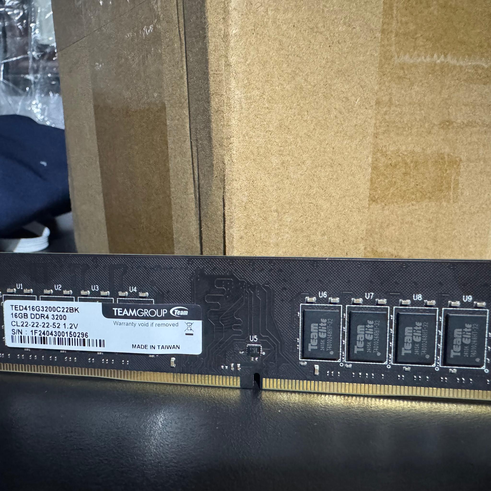 TeamGroup 32GB (2x16GB) DDR4 3200MHz RAM Kit – Tested & Working