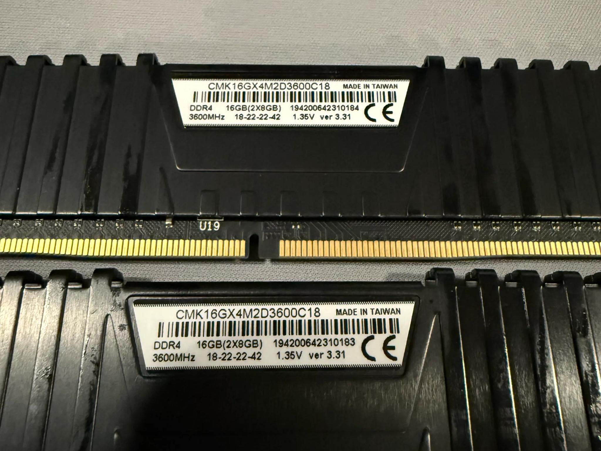 Corsair Vengeance LPX DDR4-3600 16GB (2x8)