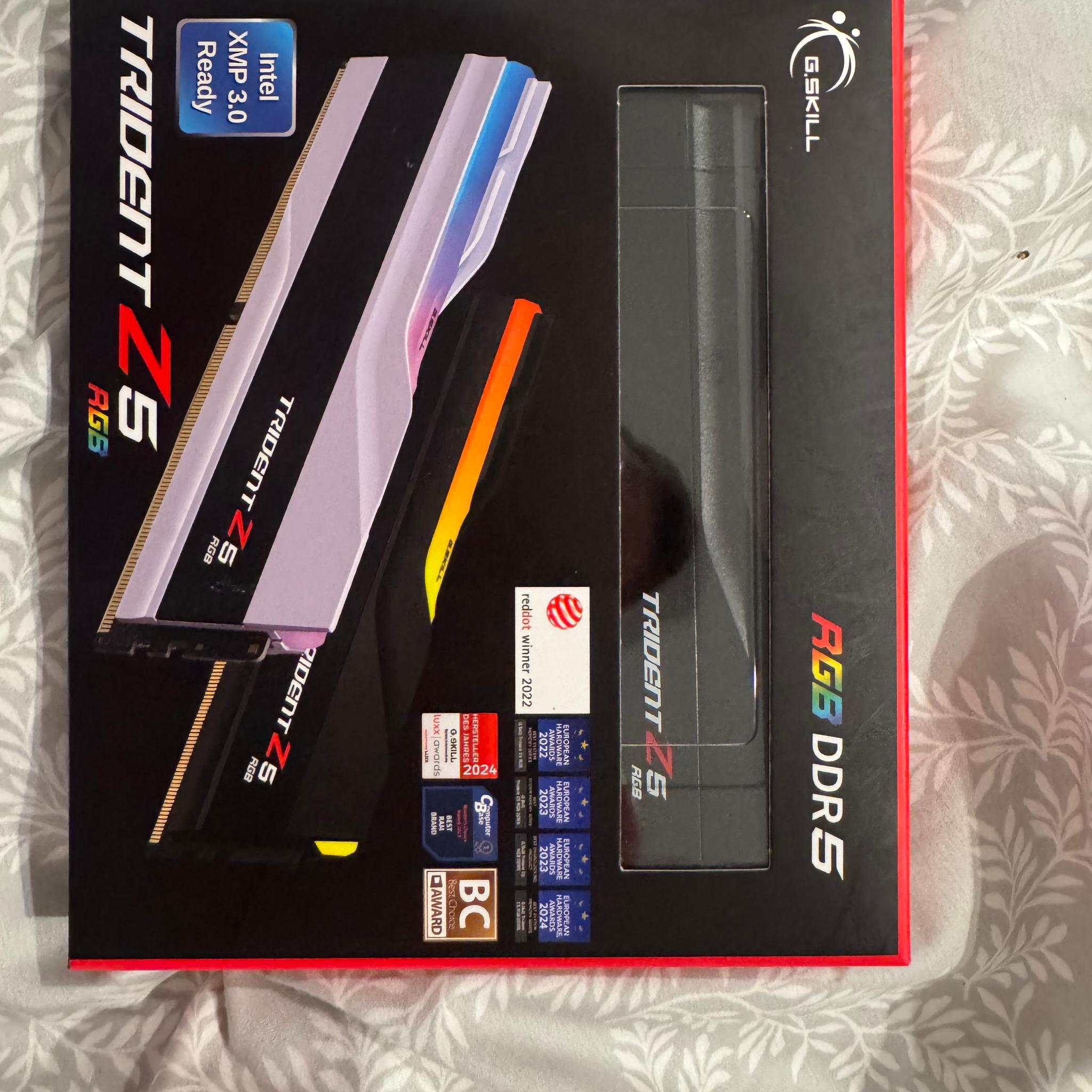 🔥 NEW Sealed G.Skill Trident Z5 RGB DDR5 32GB (2×16GB) – High-Performance RAM 🔥