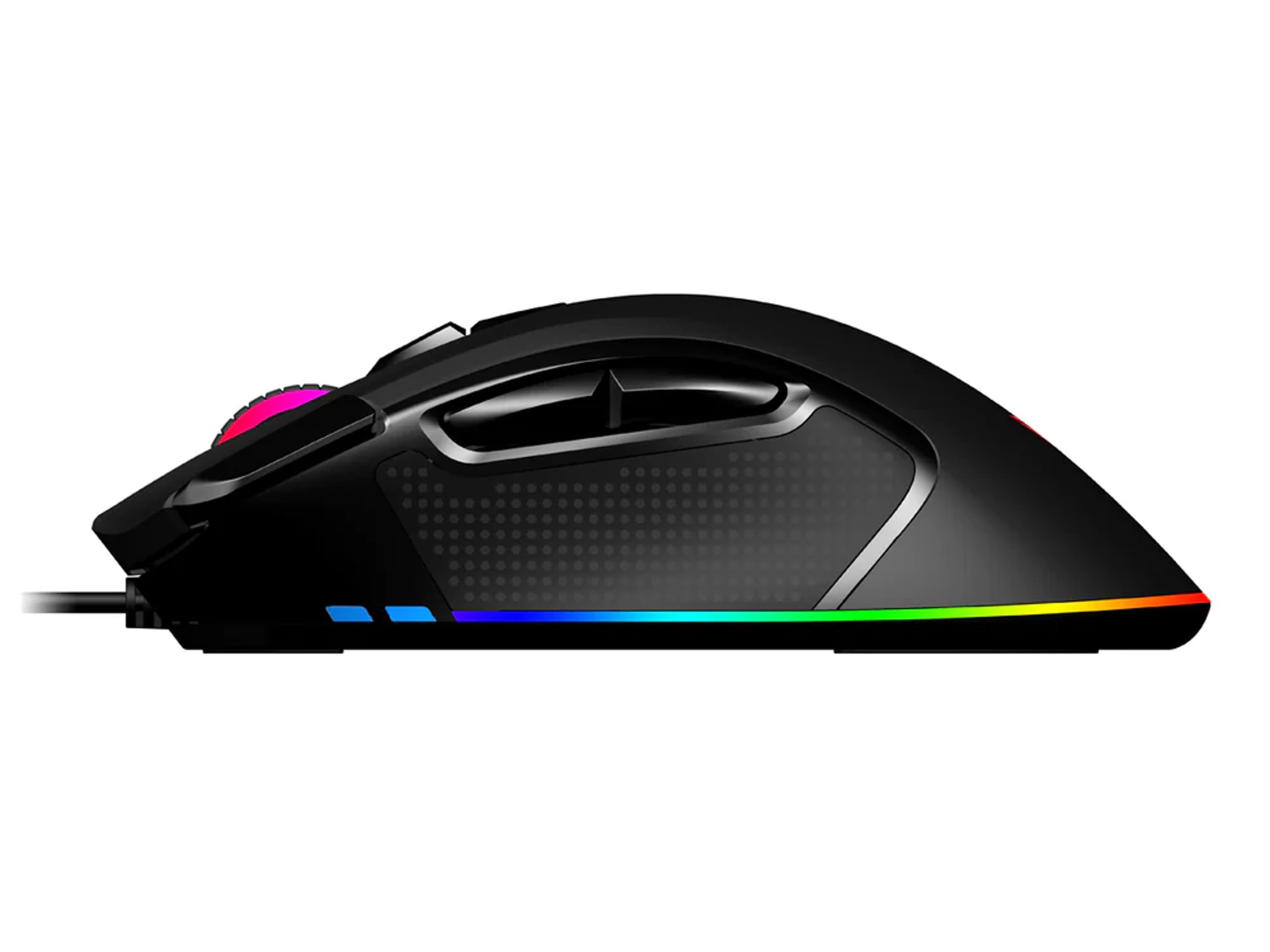 Patriot Viper V551 Gaming Mouse - 12,000 DPI Pixart Optical Sensor | Braided Cable | PTFE Foot Pads