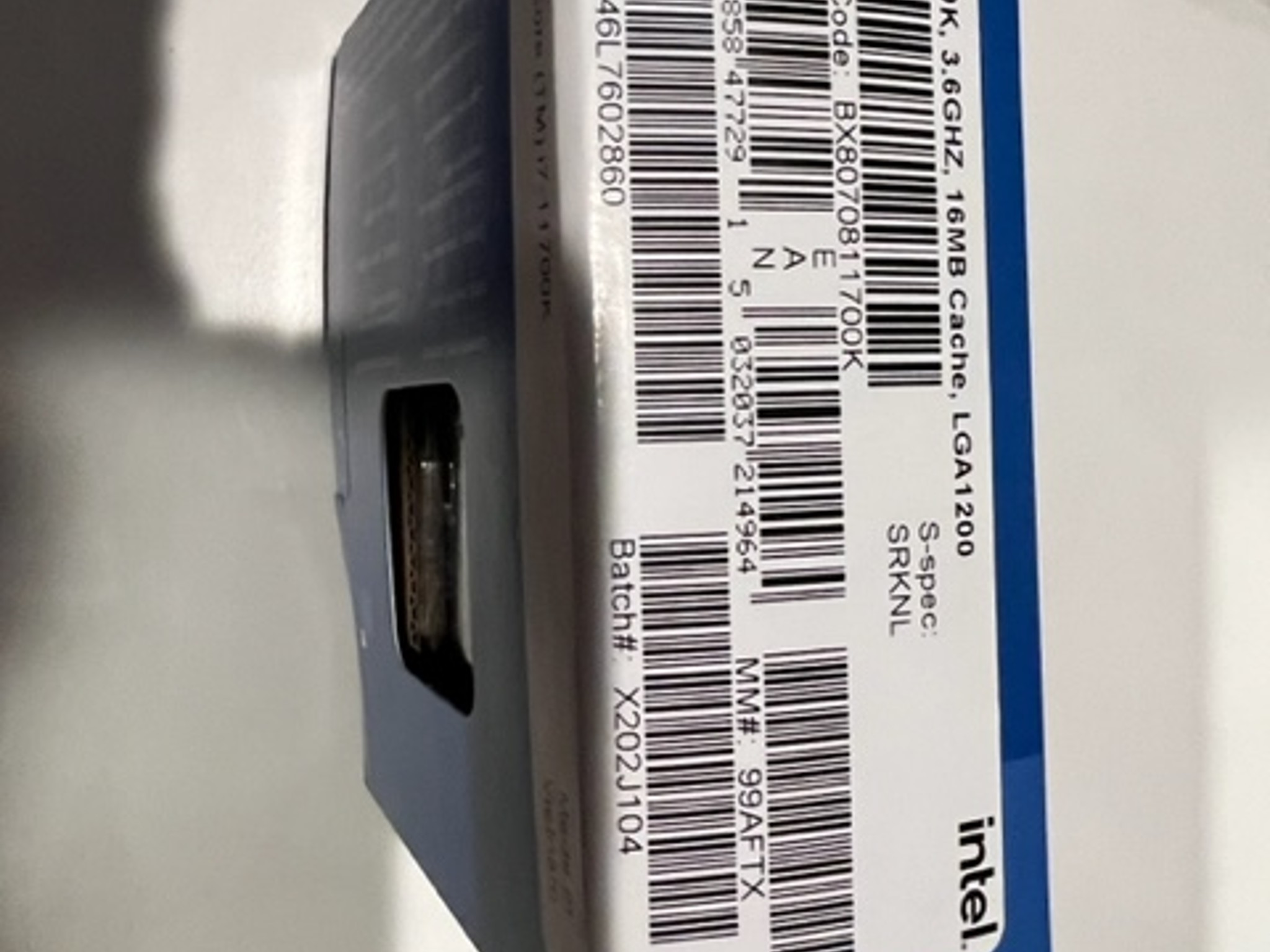Intel® Core™ i7-11700K Processor 16M Cache, up to 5.00 GHz