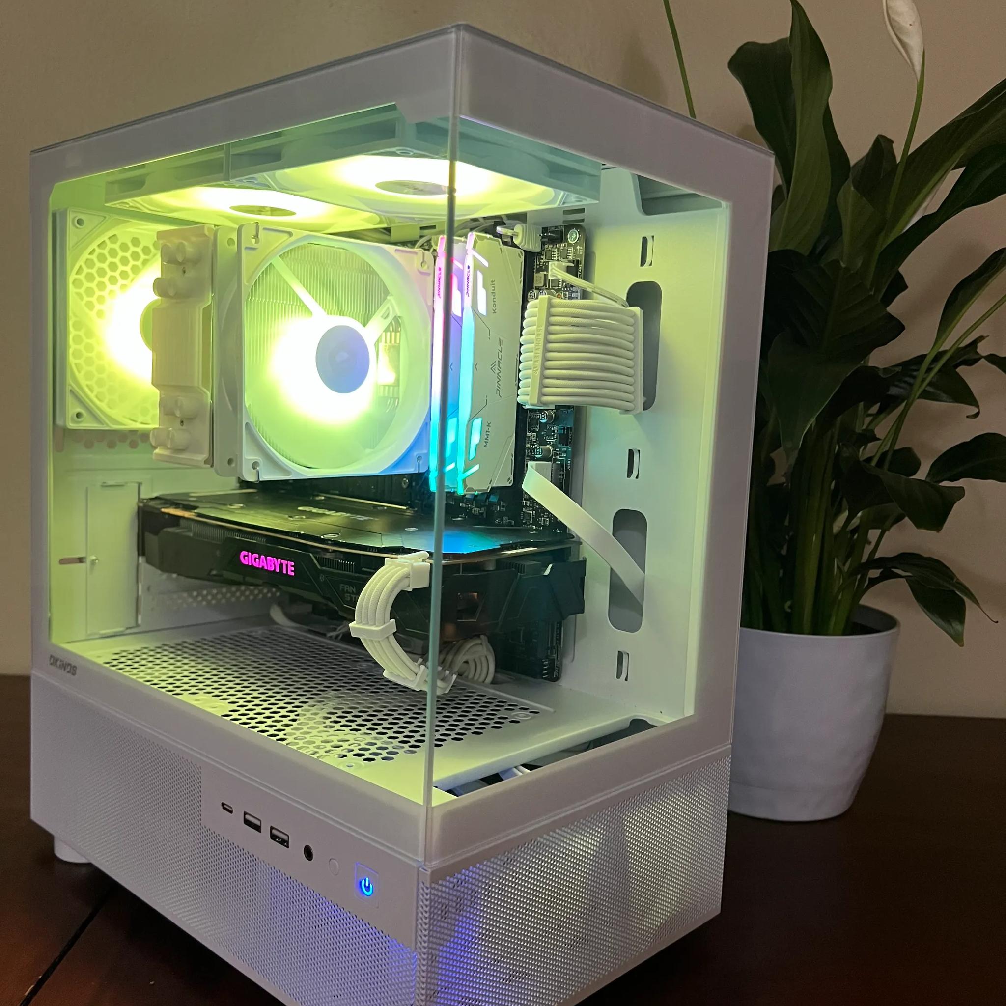 Gaming PC Nvidia GTX 1080 8gb 1tb SSD 16GB RAM WIFi+BT WINDOWS 11, Ryzen 5-5600