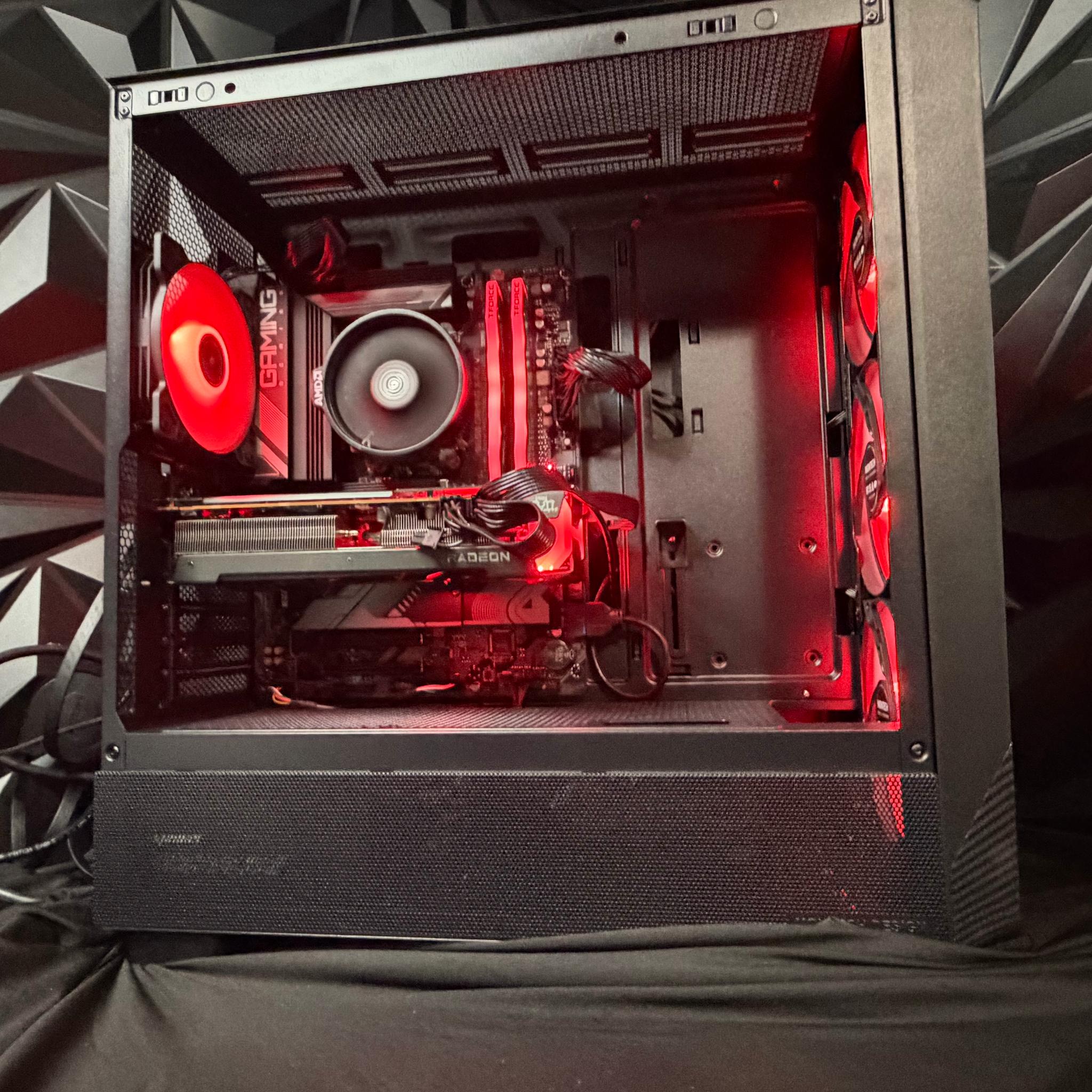 🖤⚡ G CARBON 8566 ⚡🖤| Ryzen 5 8500G| RX 6600XT | 1.5 TB NVMe| 16 GB DDR5| 650W PSU