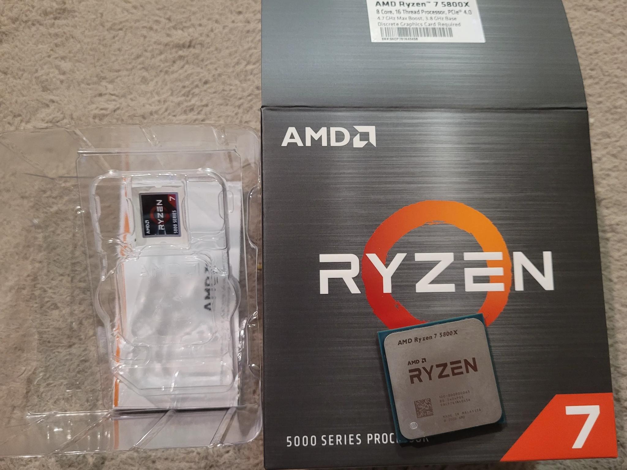 AMD 5800x CPU