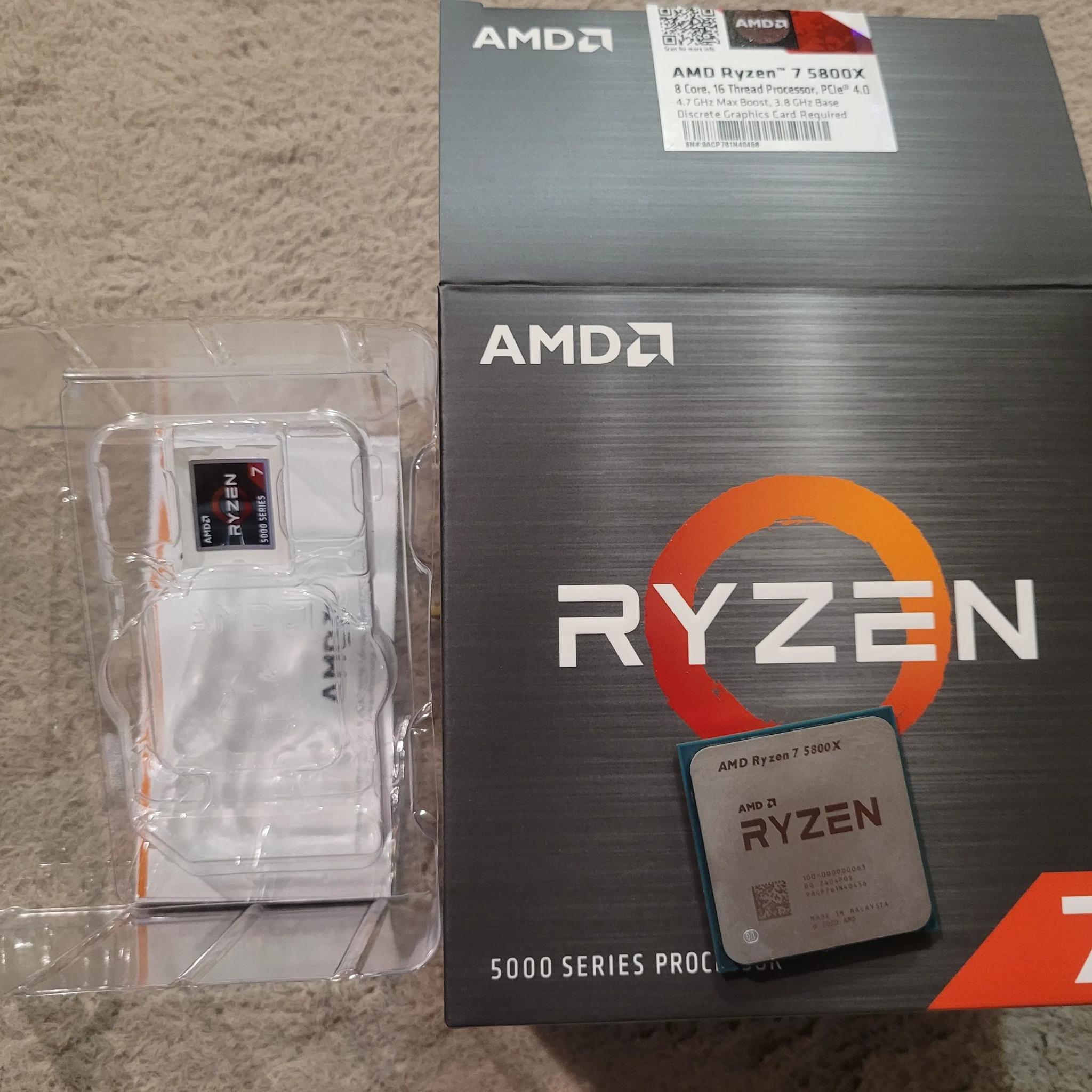 AMD 5800x CPU