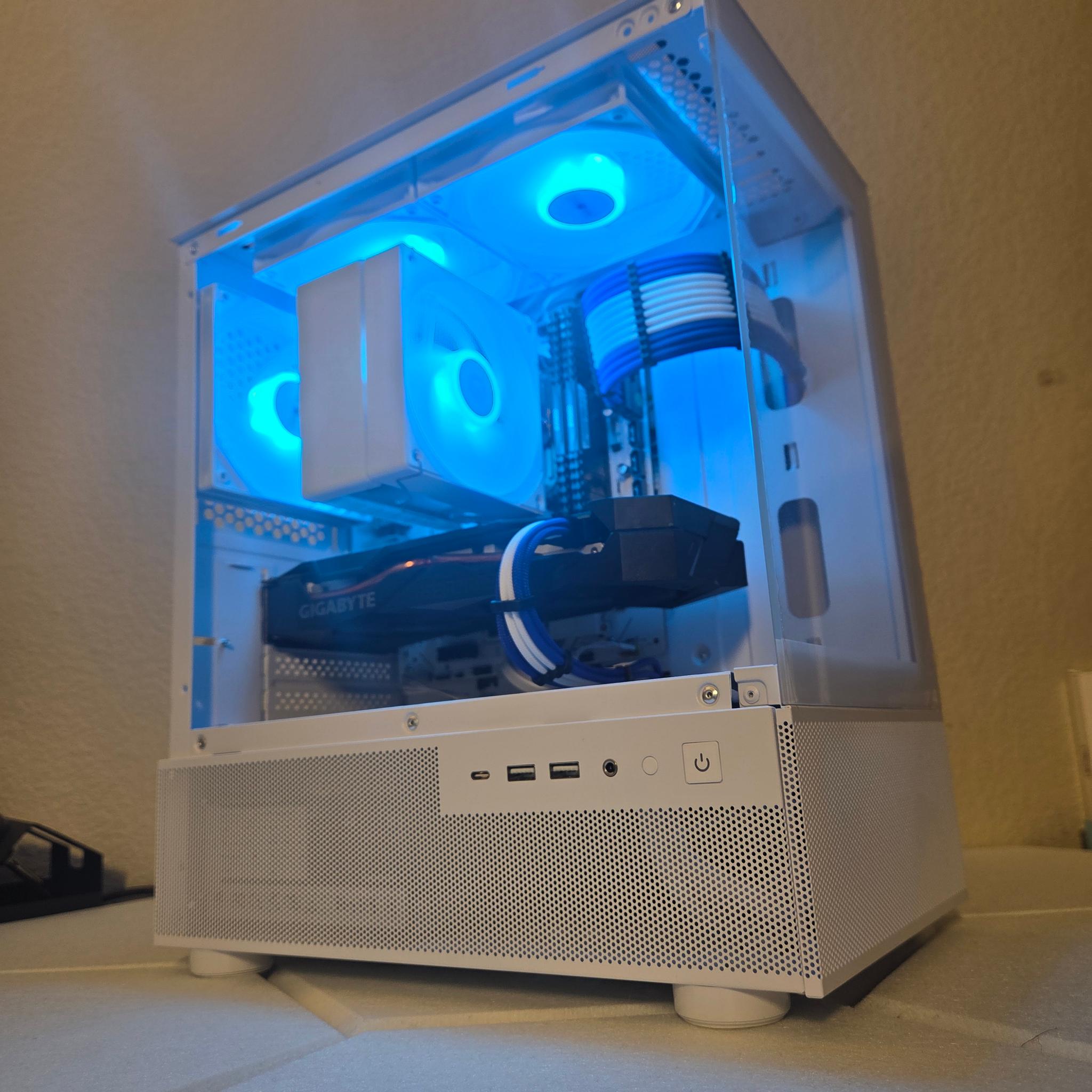 RTX 2070 Gaming PC | Ryzen 5 | 16GB RAM | White RGB Build🖤🤍❄️💙WIFI