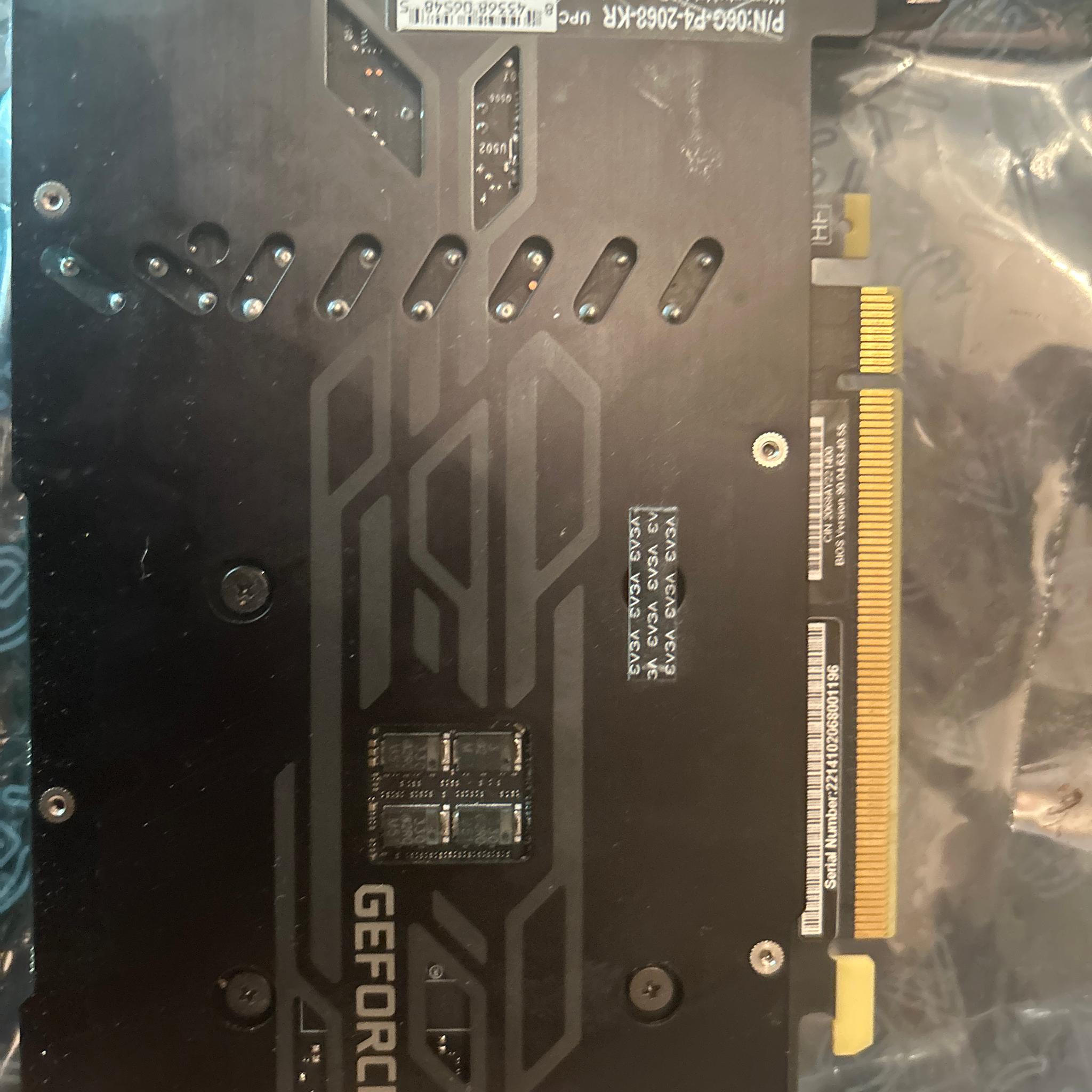 EVGA RTX 2060 6GB KO Edition