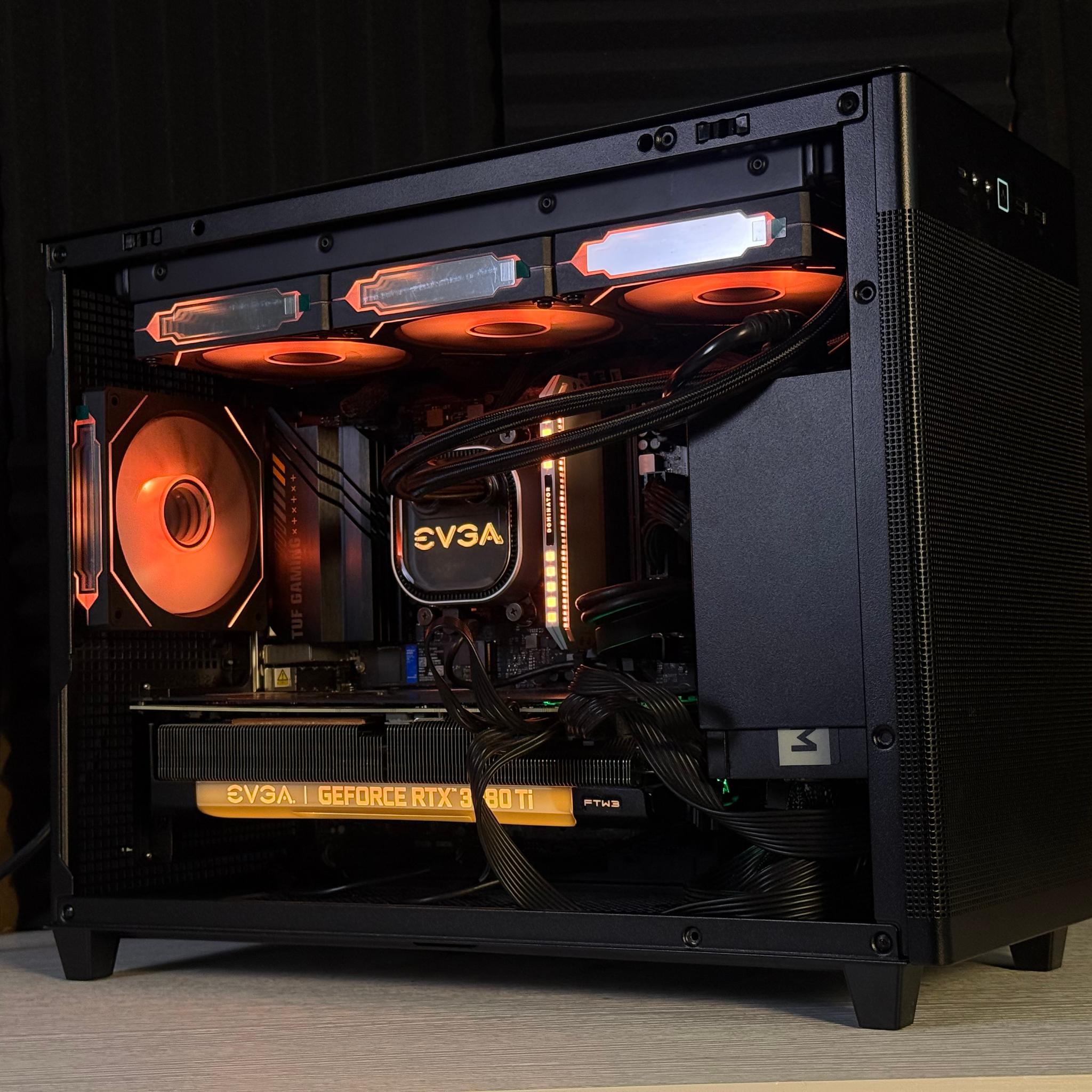 🎃LANTERN Gaming PC | RTX 3080 TI | Ryzen 7 9700X | 32GB DDR5 | 1TB NVME | WIFI + BT | FREE SHIPPING