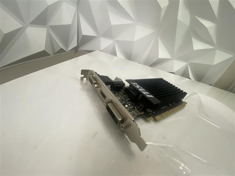 MSI NVIDIA GeForce GT 710 1GB DDR3 Graphics Card – Used, Tested