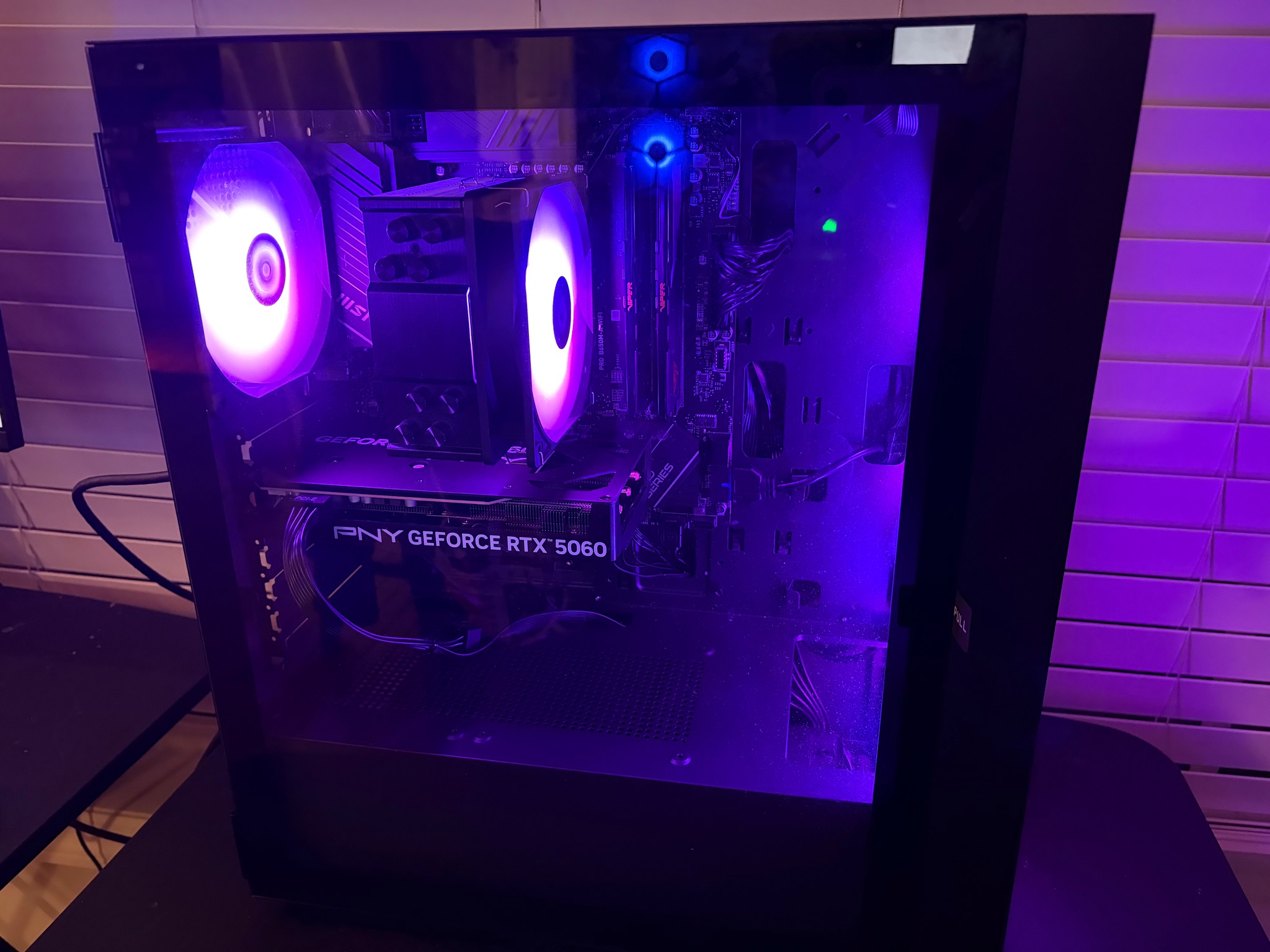Ryzen 5 7600X / RTX 5060 Gaming PC | 16GB DDR5 | Dual SSDs | Wi-Fi + RGB