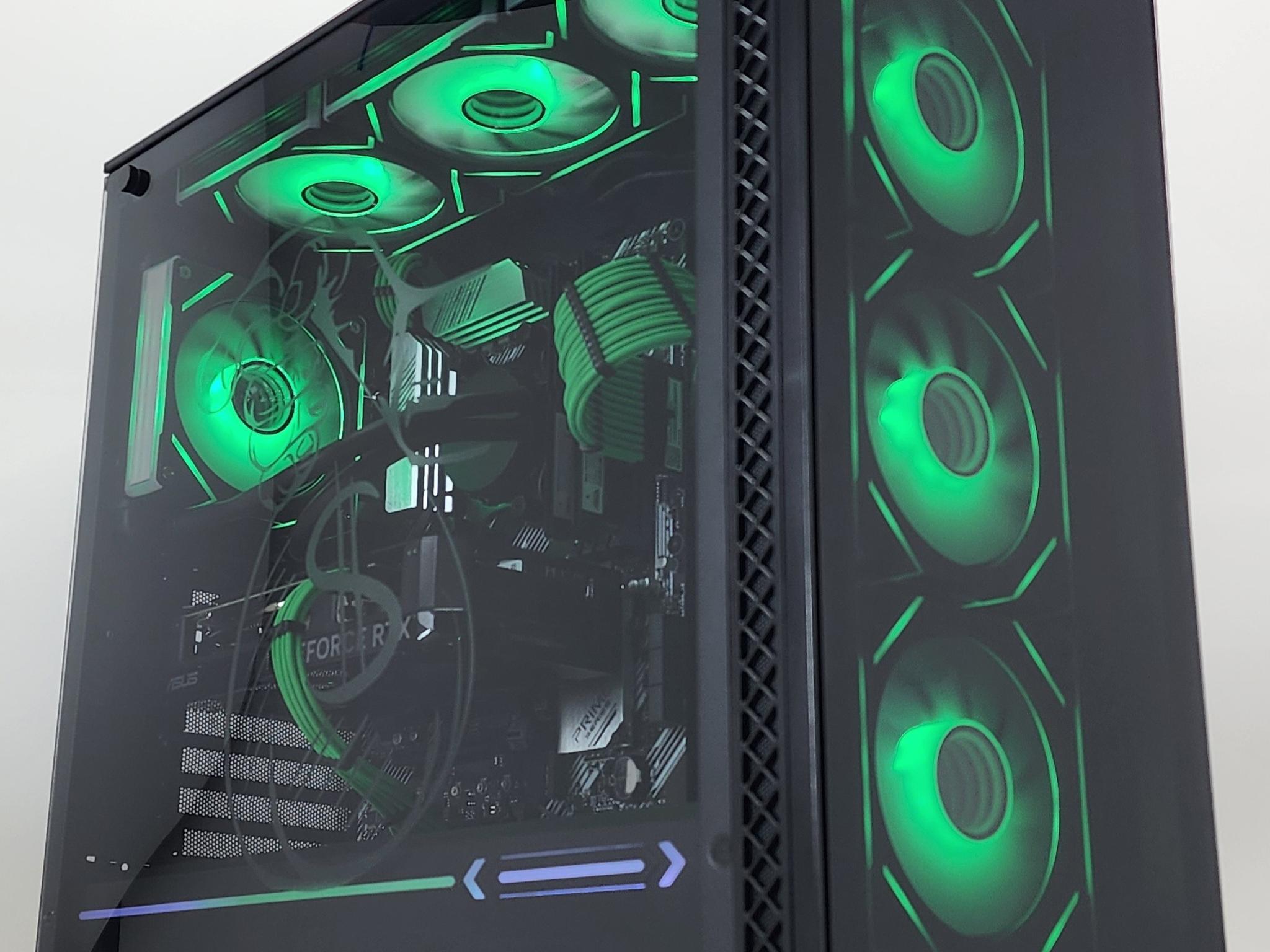 Gaming PC Ryzen 7 5700X 16GB RAM 500GB SSD RTX 4060 8GB Windows 11 Computer