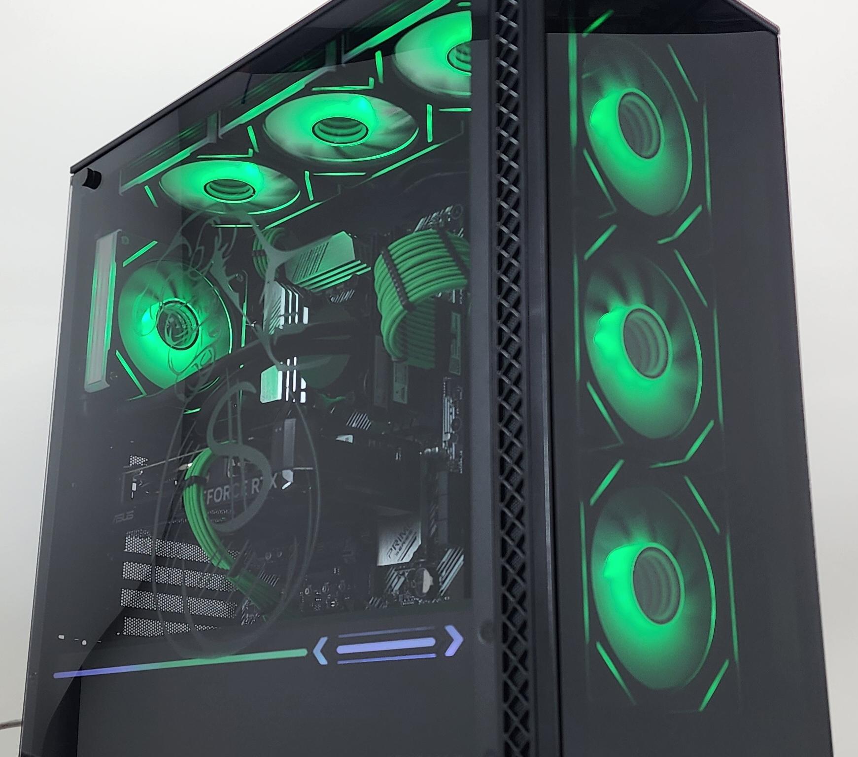 Gaming PC Ryzen 7 5700X 16GB RAM 500GB SSD RTX 4060 8GB Windows 11 Computer