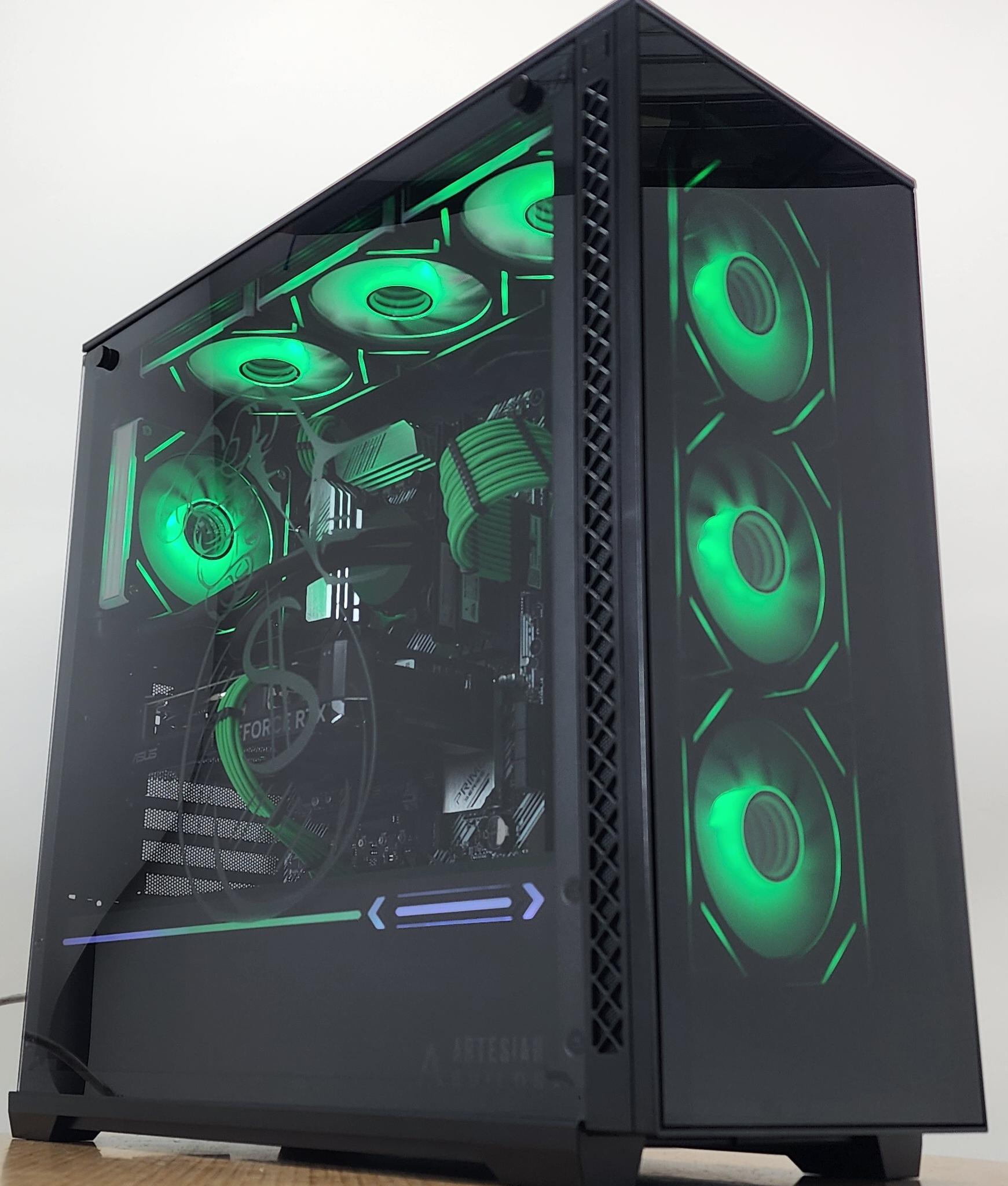 Gaming PC Ryzen 7 5700X 16GB RAM 500GB SSD RTX 4060 8GB Windows 11 Computer