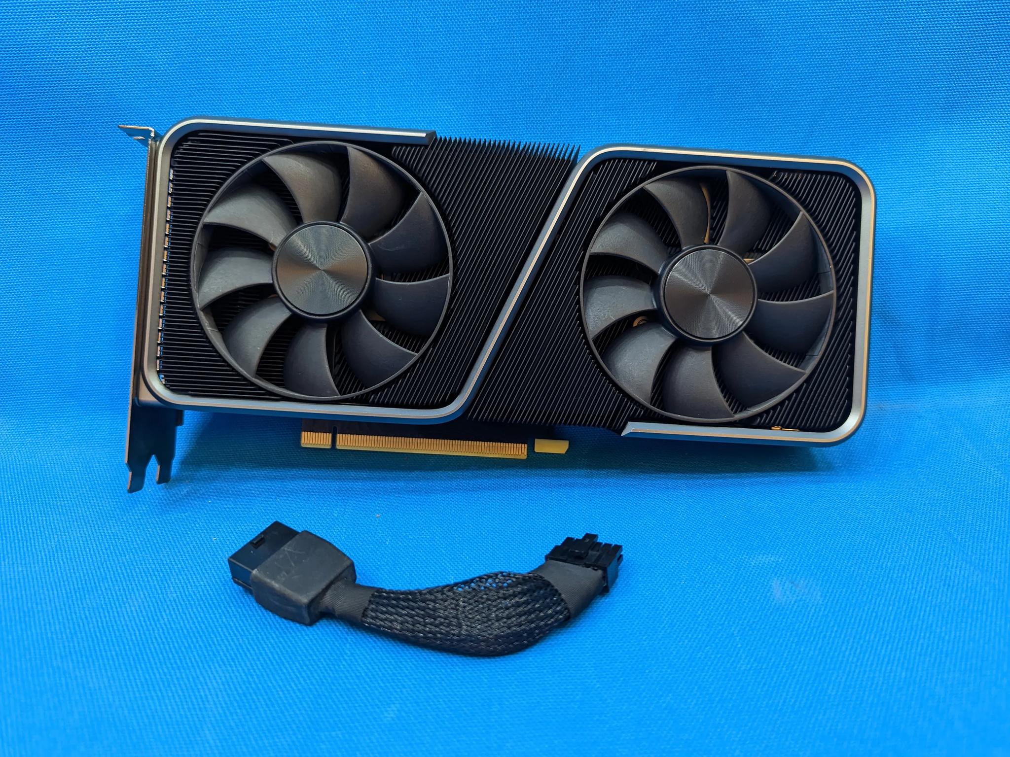 NVIDIA GeForce RTX 3070 Founders Edition 8GB GDDR6 PCIe 4.0 x16 Desktop GPU 