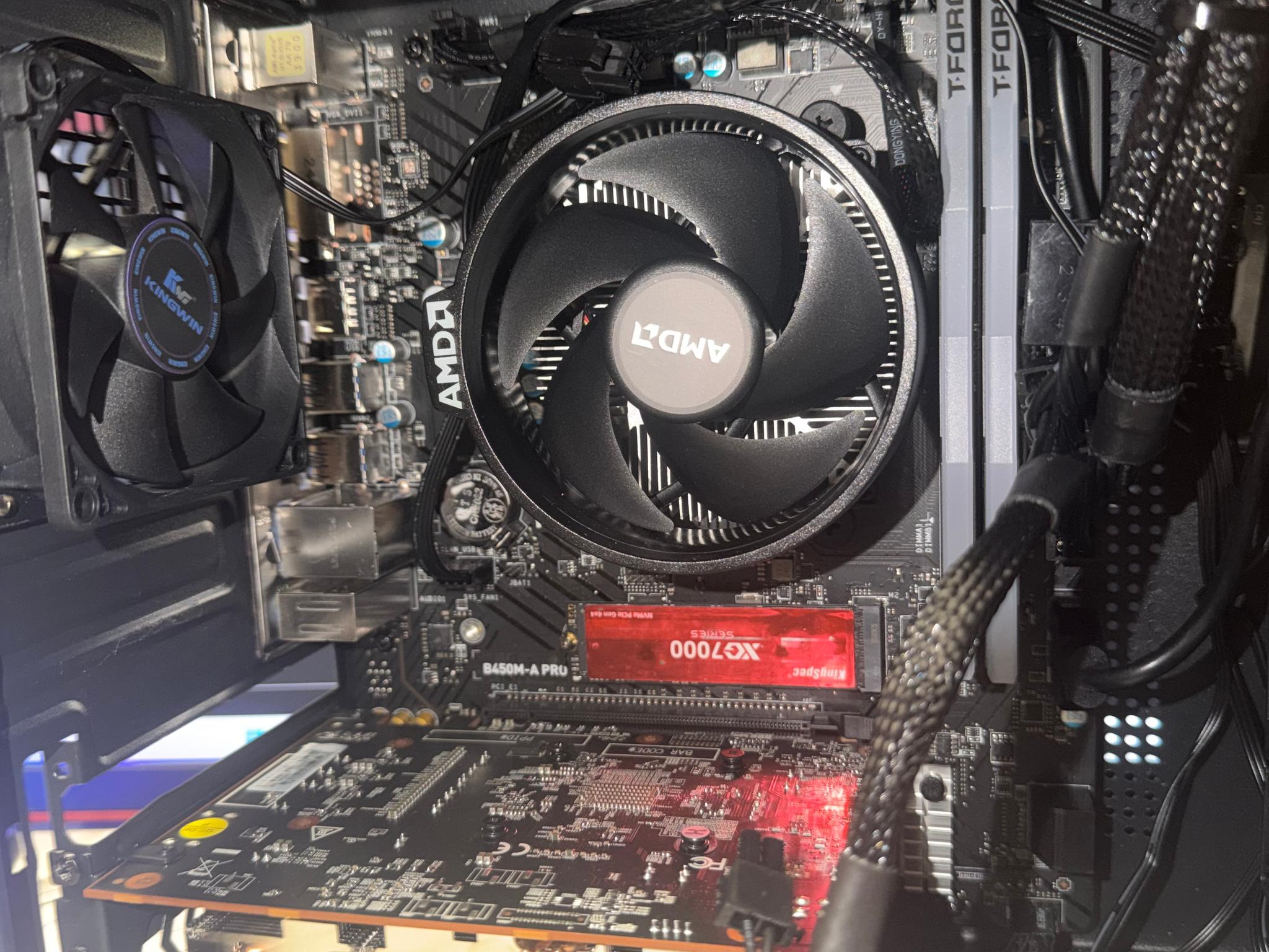 Ryzen 5 5500 + RX 6500 XT | 64GB RAM | 1TB NVMe PC