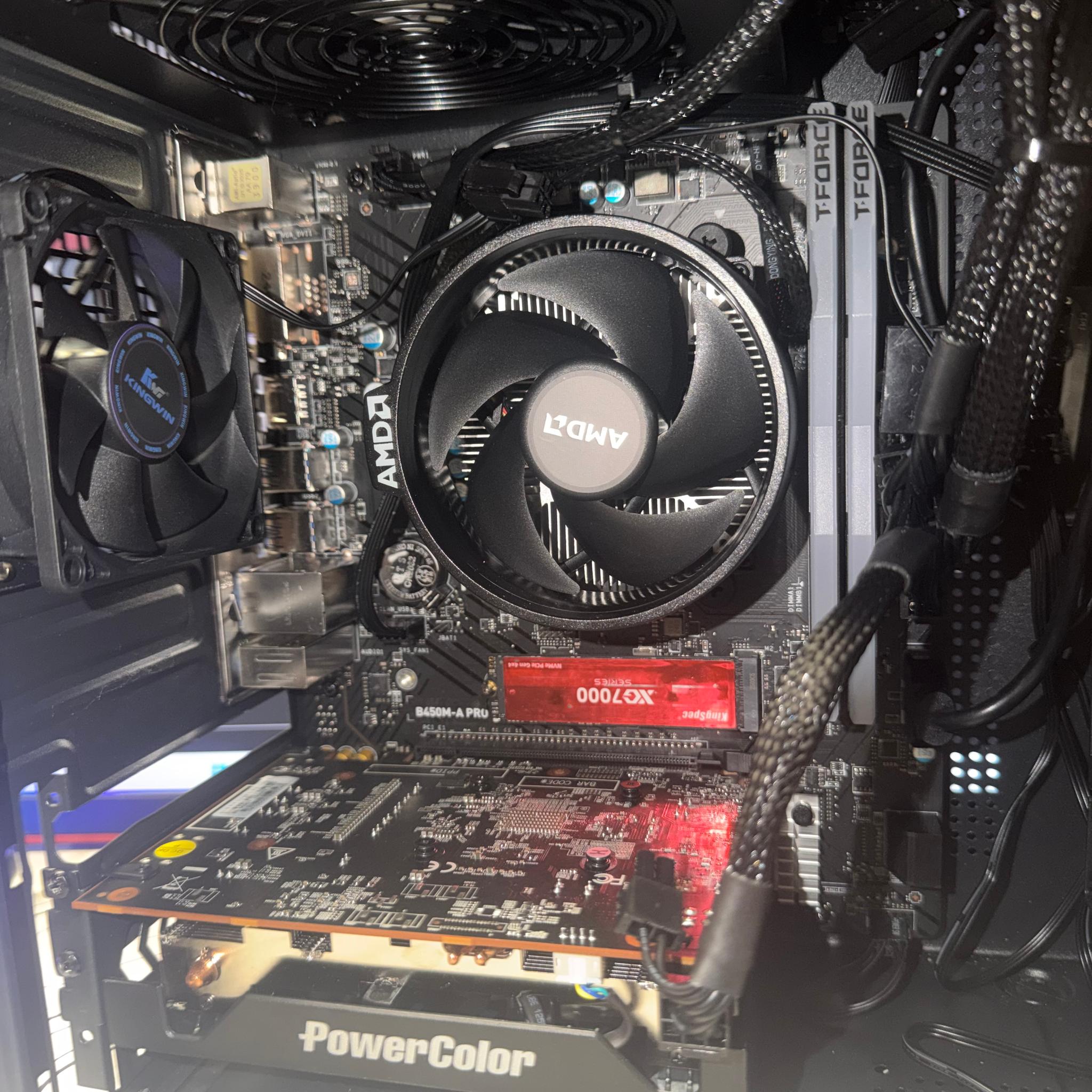 Ryzen 5 5500 + RX 6500 XT | 64GB RAM | 1TB NVMe PC