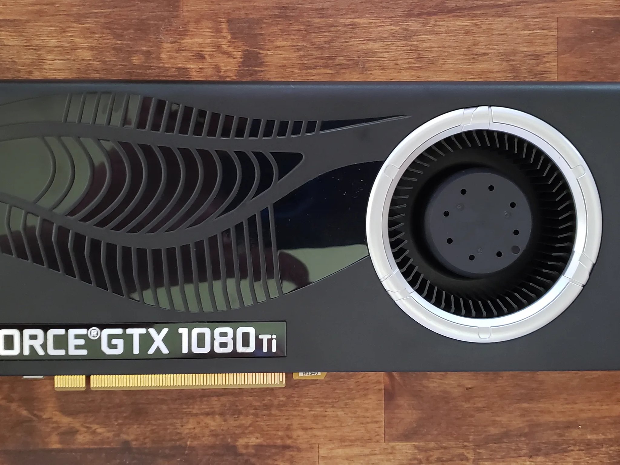 PNY GTX 1080 Ti graphics card with 11gb memory