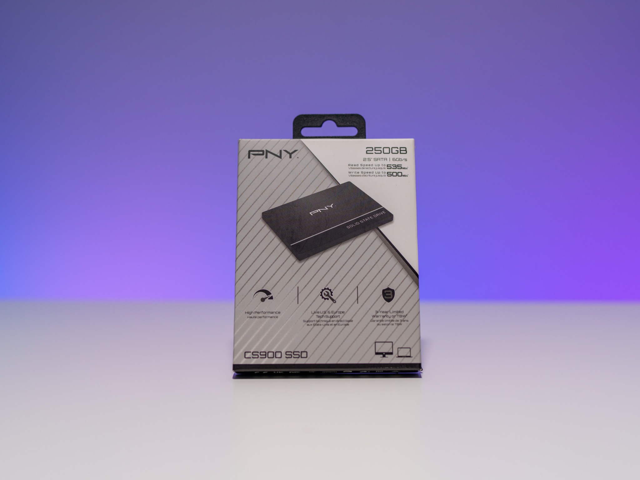 Brand New PNY CS900 250GB 2.5" SATA III Internal SSD