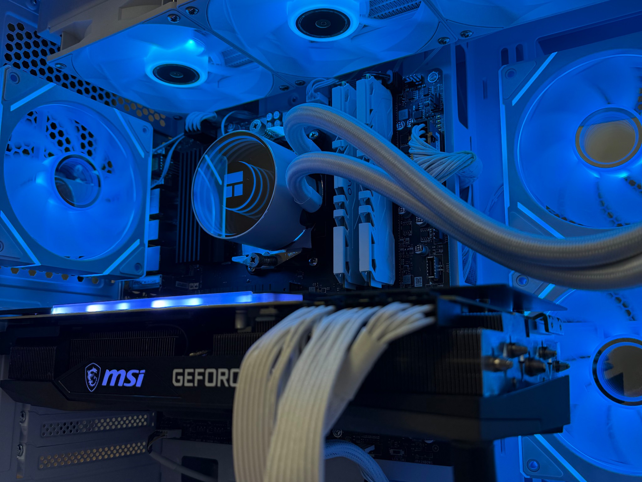 🧊ICE🧊-High End Liquid Cooled Gaming PC-RTX 3080 TI 12GB-Ryzen 7 5700X3D-32GB Ram-1TB SSD