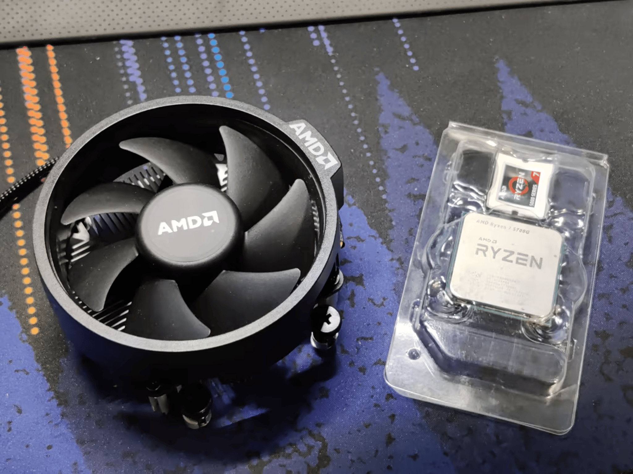 AMD Ryzen 7 5700G CPU // 8 Cores, 16 Threads // 3.8GHz Base & 4.6GHz Boost