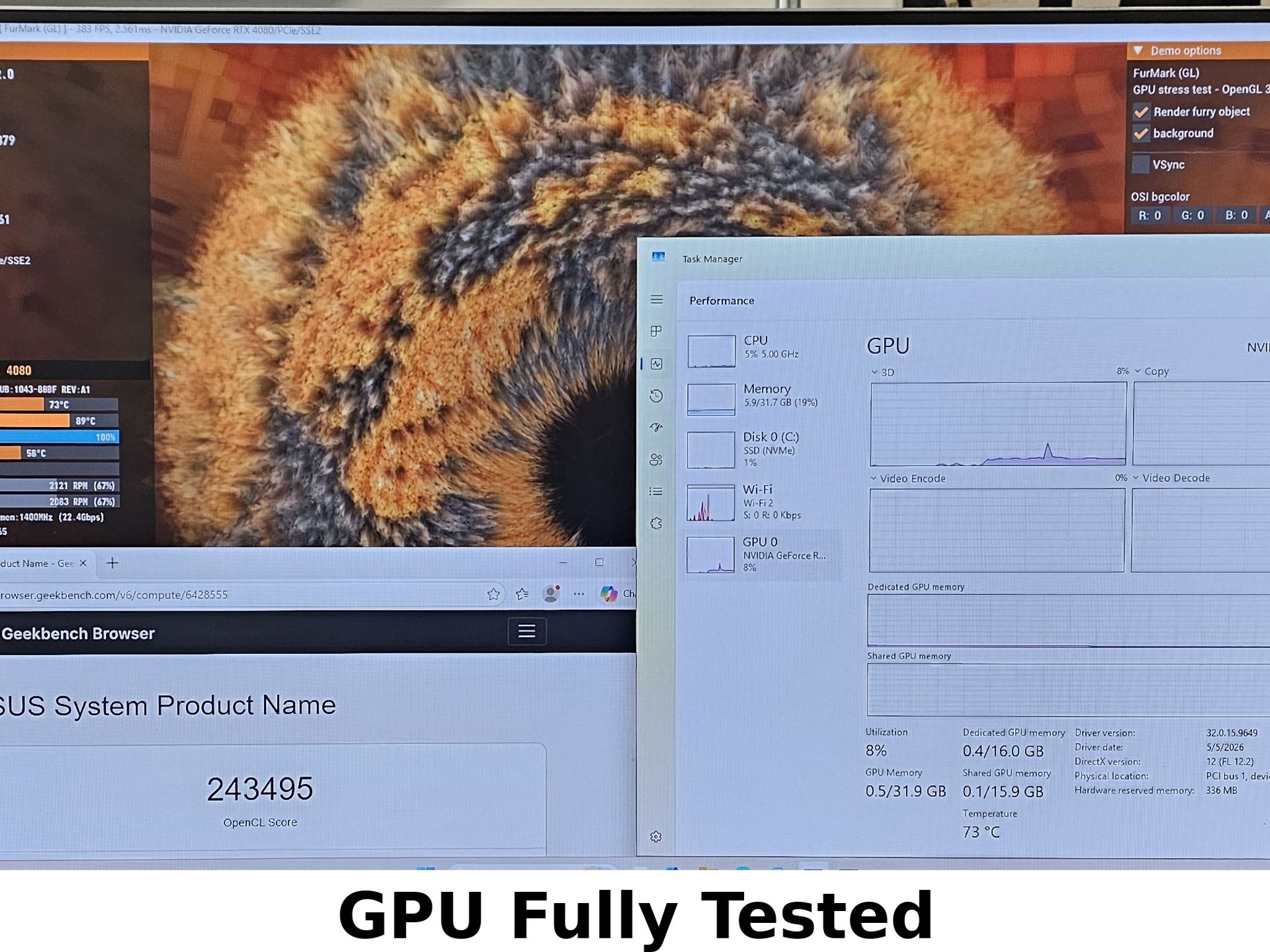 RTX 4080 ASUS ROG 16GB