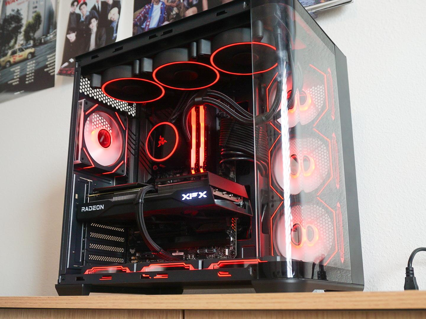IX7 - Intel i7-11700k / RX 9060XT 16GB / 32GB RAM DDR4 / 1TB NVMe SSD-Gaming PC 🚄FREE SHIPPING
