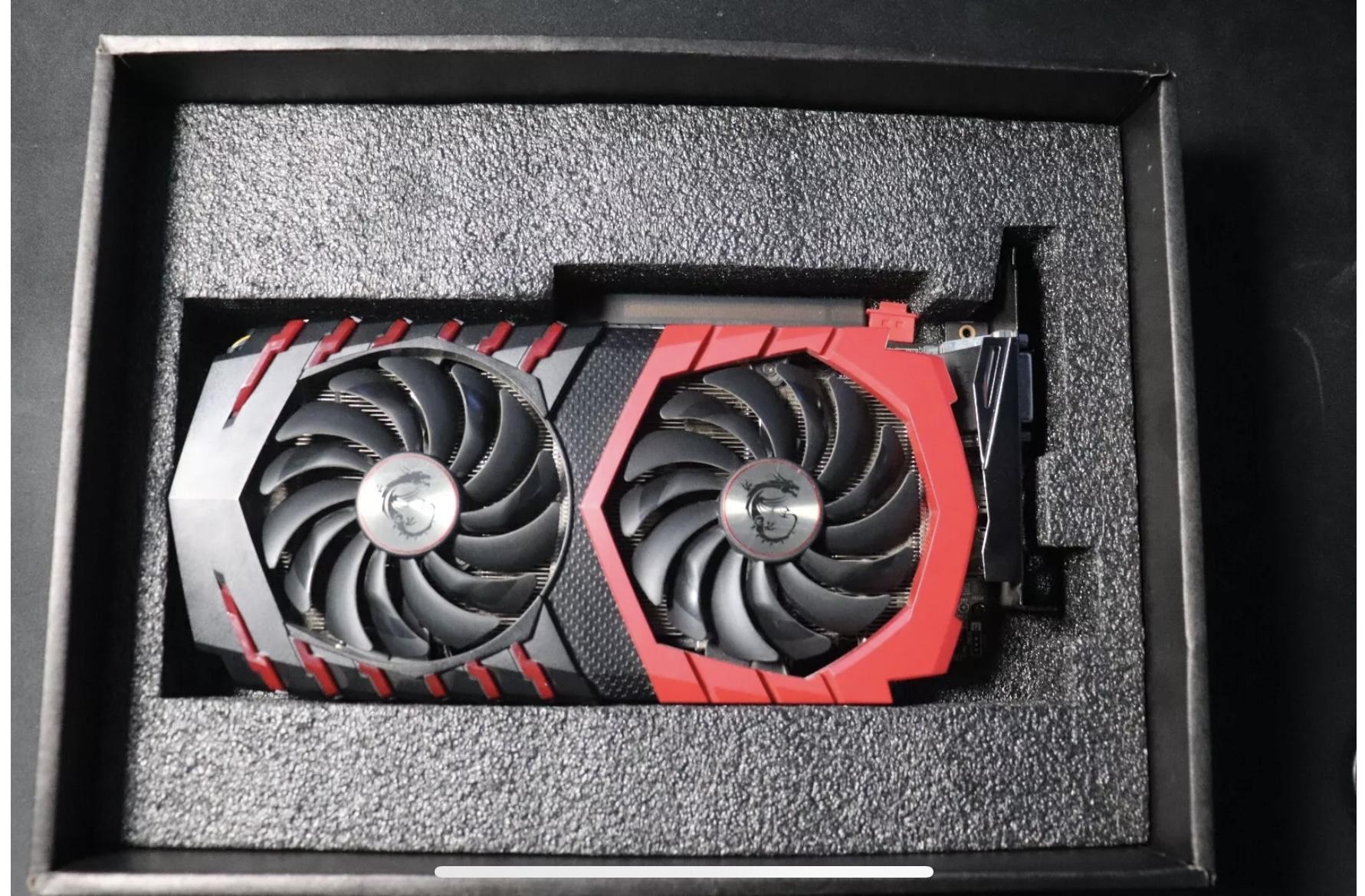 MSI AMD radeon rx570 4gb of GDDR5