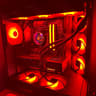 ON SALE! Sleek Black Fishtank RGB Gaming PC – GPU : 7600XT CPU : 7700