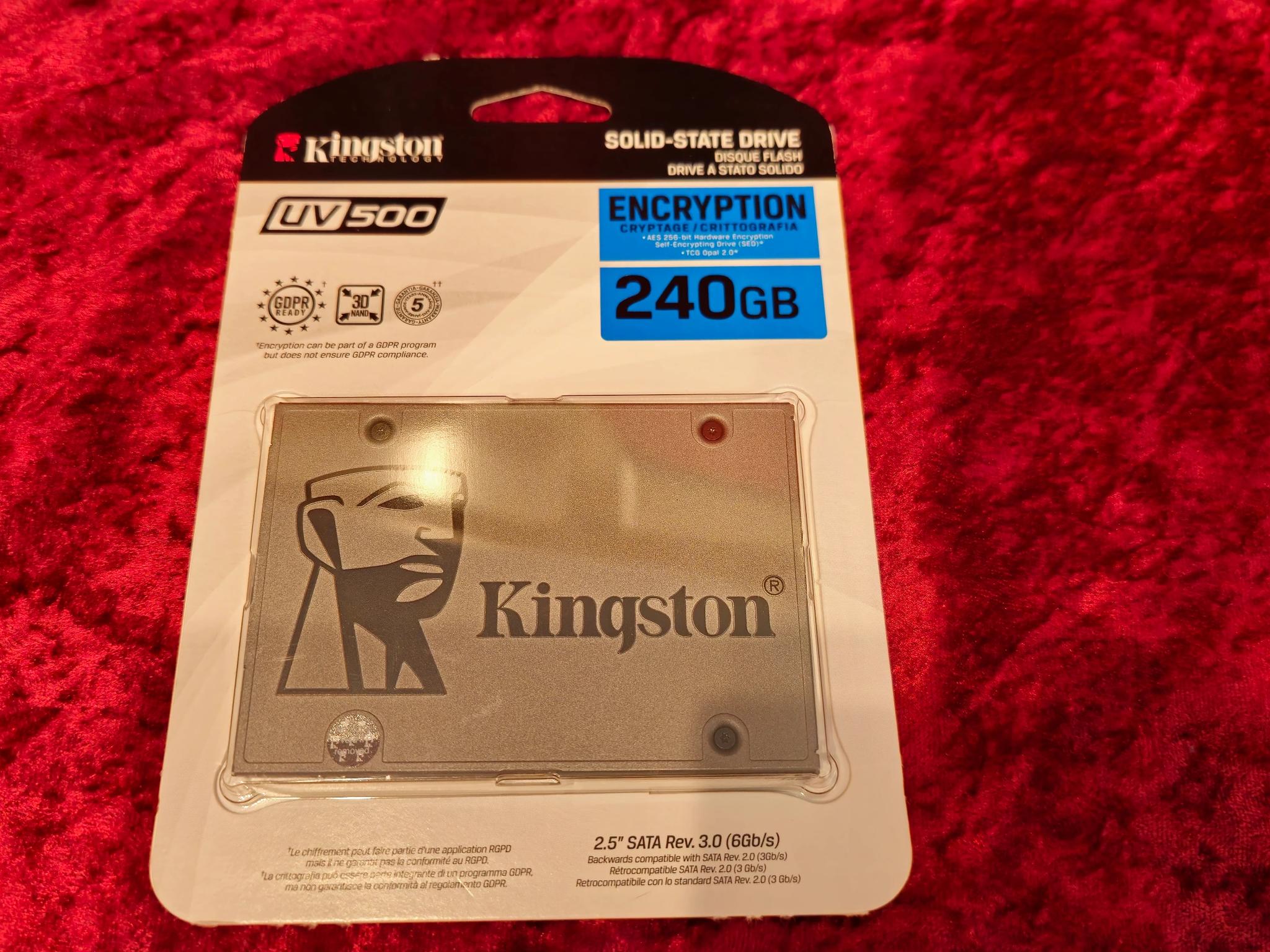 Kingston 240BG Sata SSD