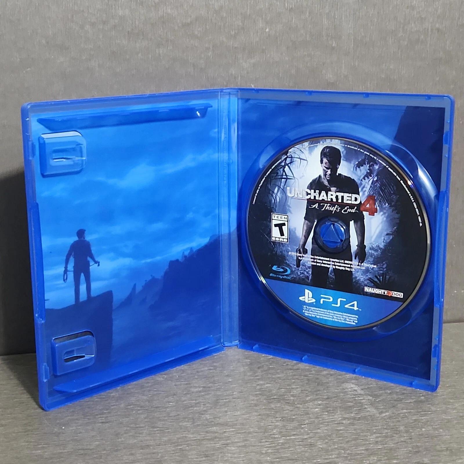 Uncharted 4: A Thief's End - Sony PlayStation 4 PS4 - Excellent Condition in Box