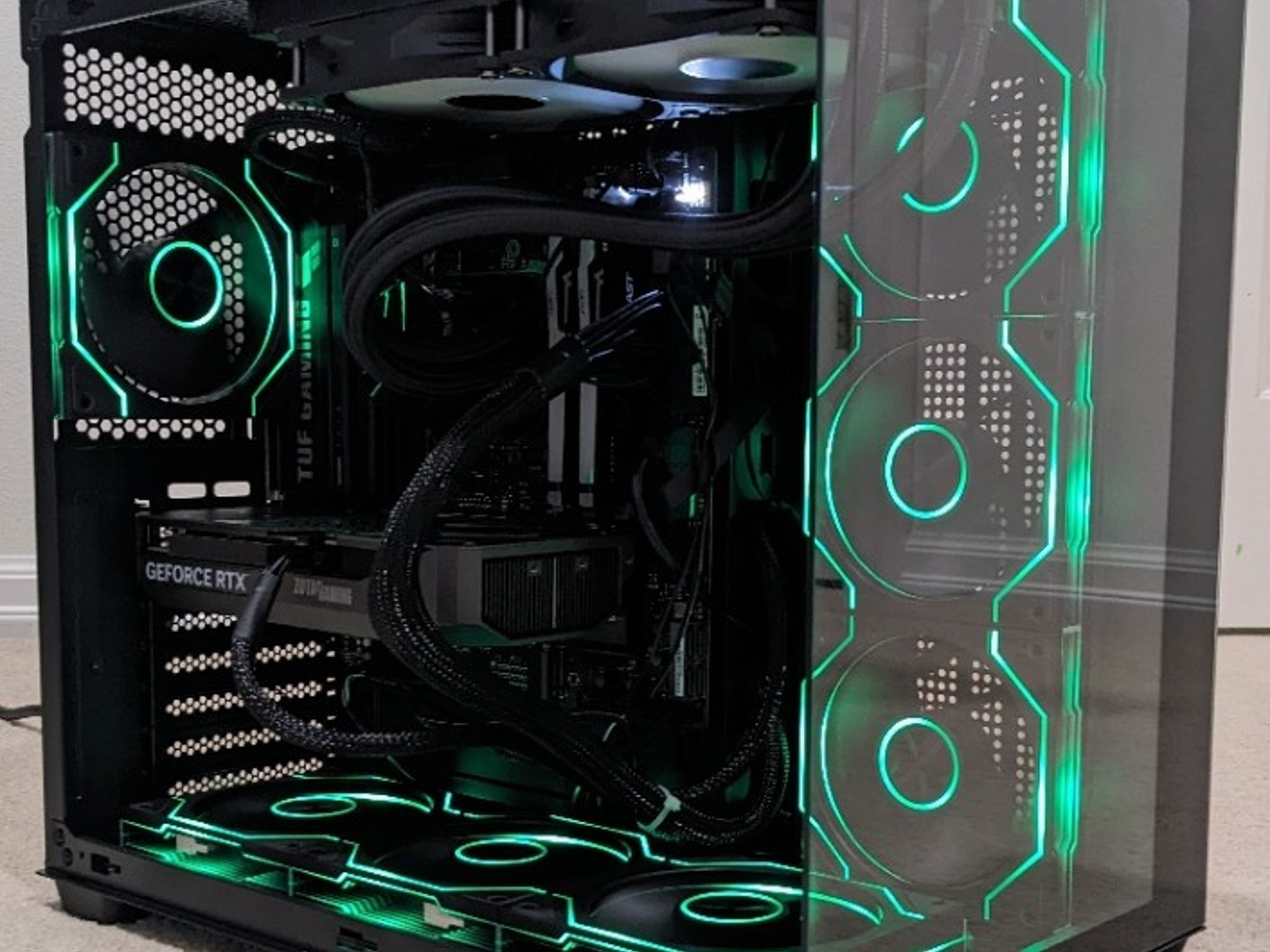 Brand New Ryzen 7 7800X3D + RTX 5060 Ti Gaming PC  Freshly built with **100% brand-new parts**.