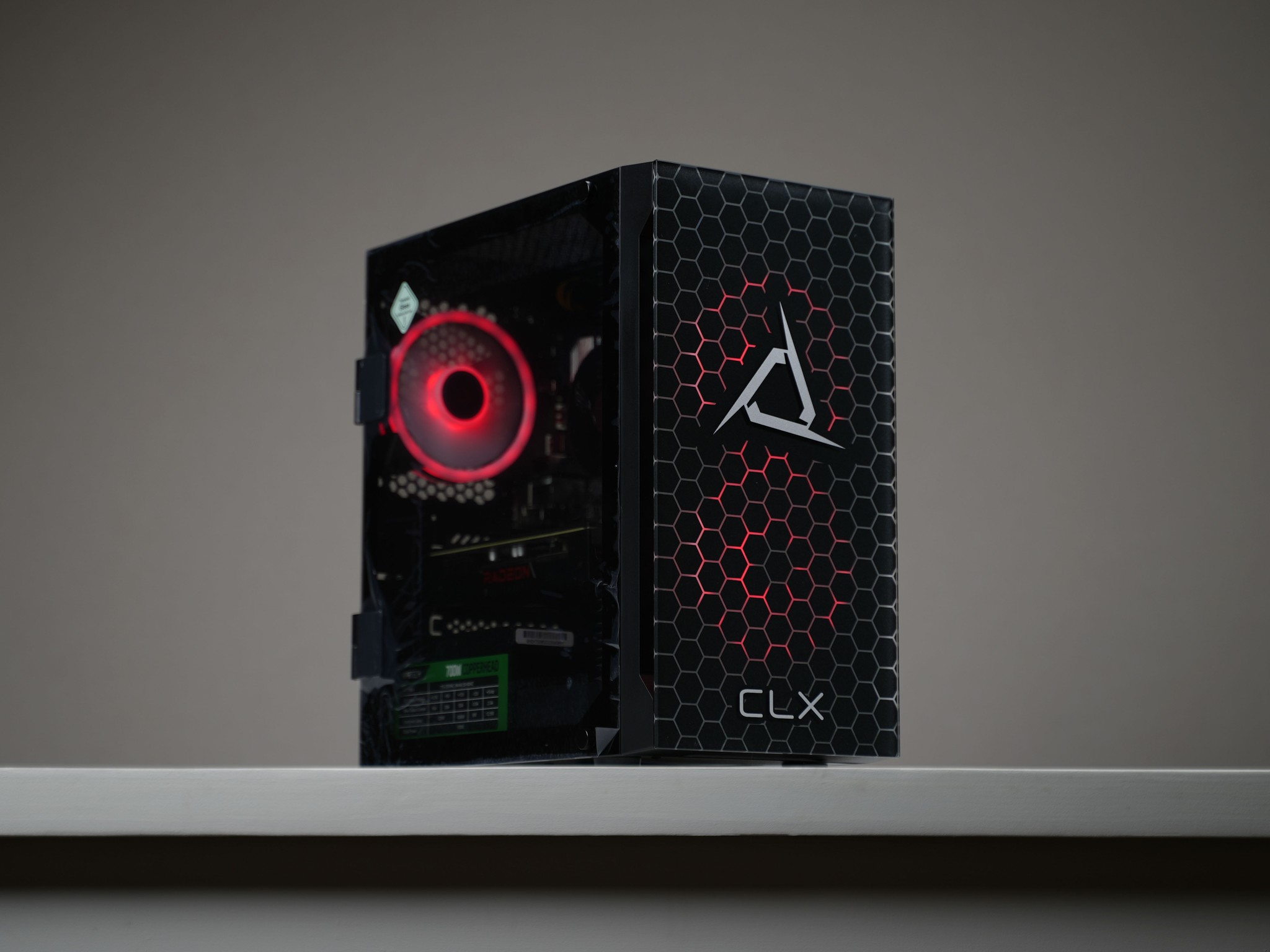 “6000FORM” RX 6600XT Ryzen 5 5600G 16GB .5TB Windows 11 PRO Gaming PC Powerhouse