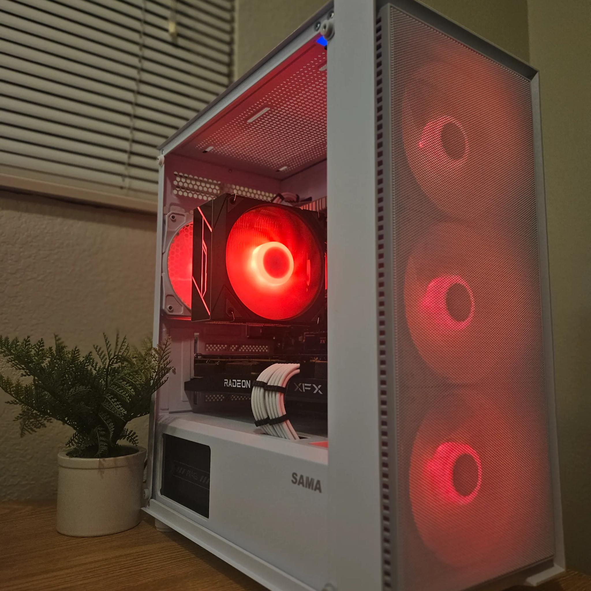 🗻Snowy Peak🗻 | RX 6700 | Ryzen 3600 | 32gb Ram | 1TB SSD