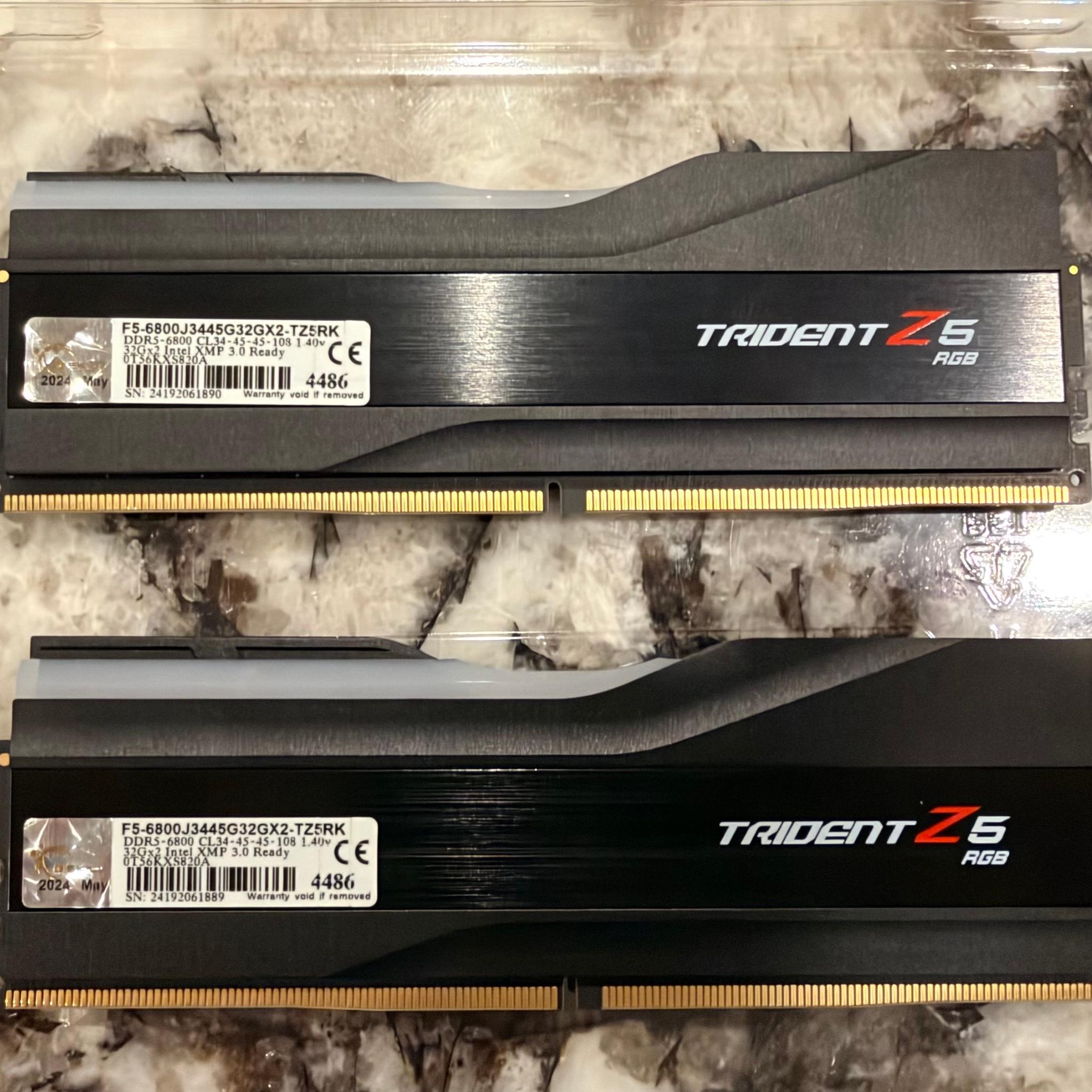 G.Skill Trident Z5 RGB DDR5 6800 CL34 RAM