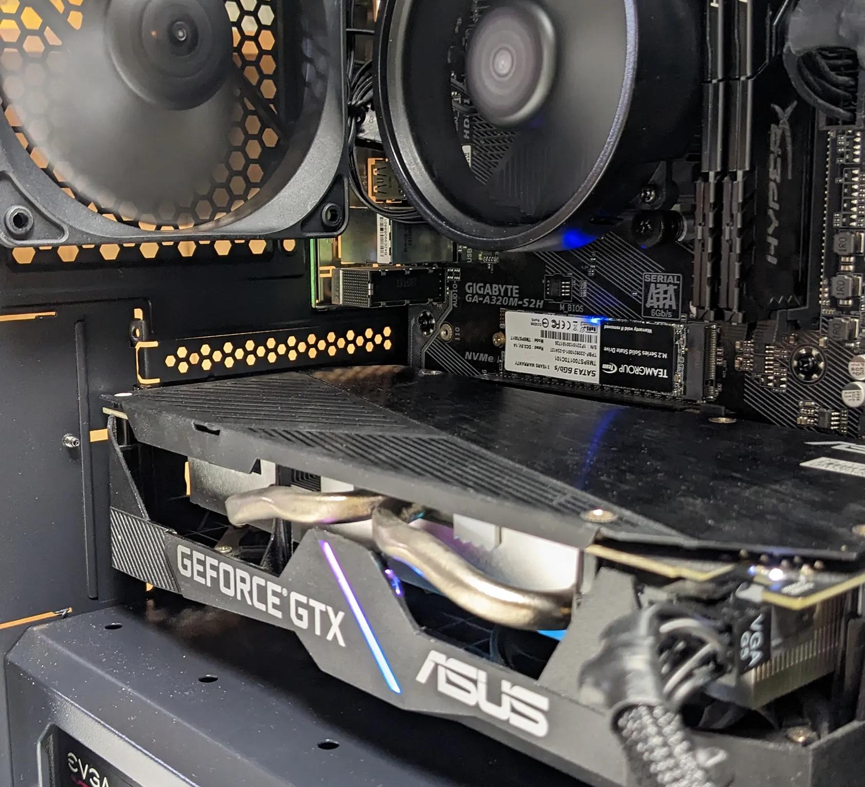 AMD Ryzen 2600 & GTX 1660 Super - Windows 10 Included - Powerful WiFi Desktop Computer -
