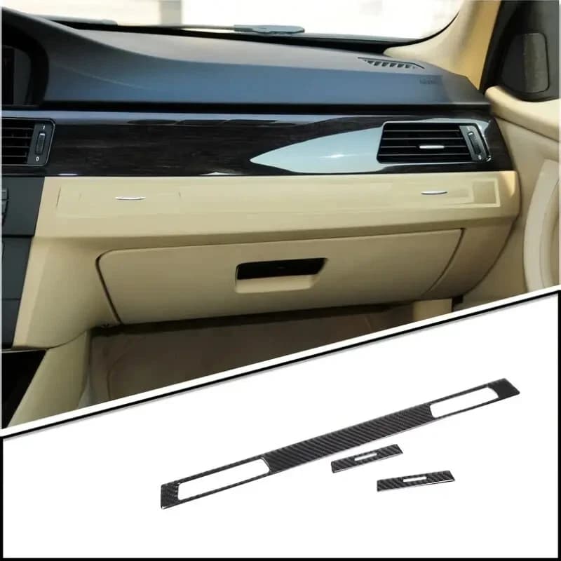 Cup Holder Panel Accessories for BMW E90 E92 Models from 2005 to 2012.