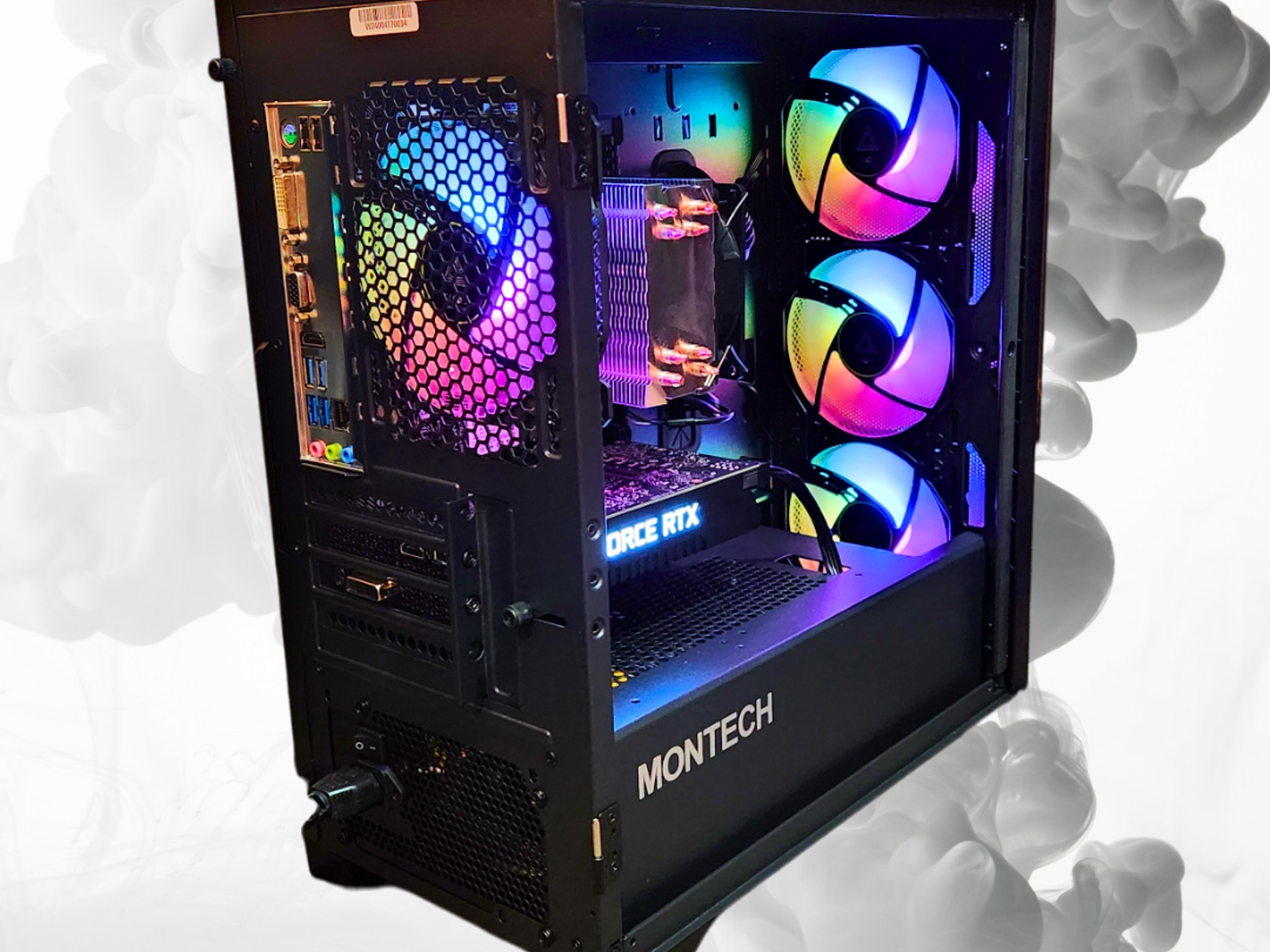 🗡Enforcer💪: RTX 2060 | Ryzen 3600x | 16GB DDR4 RAM | 512GB SSD | 4 RGB Fans | Black RGB PC