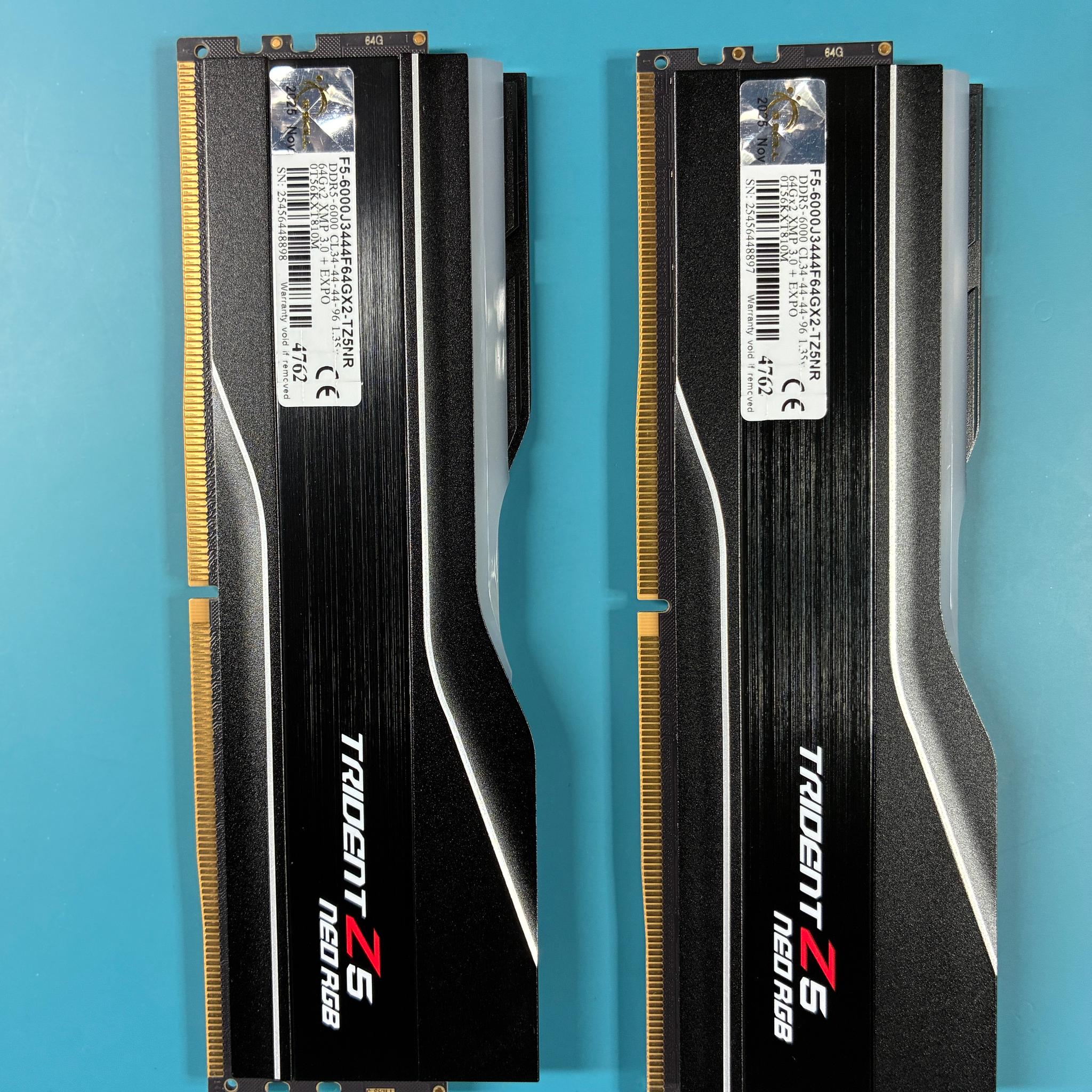 G.SKILL Trident Z5 Neo RGB Series DDR5 128GB kit (Memory)