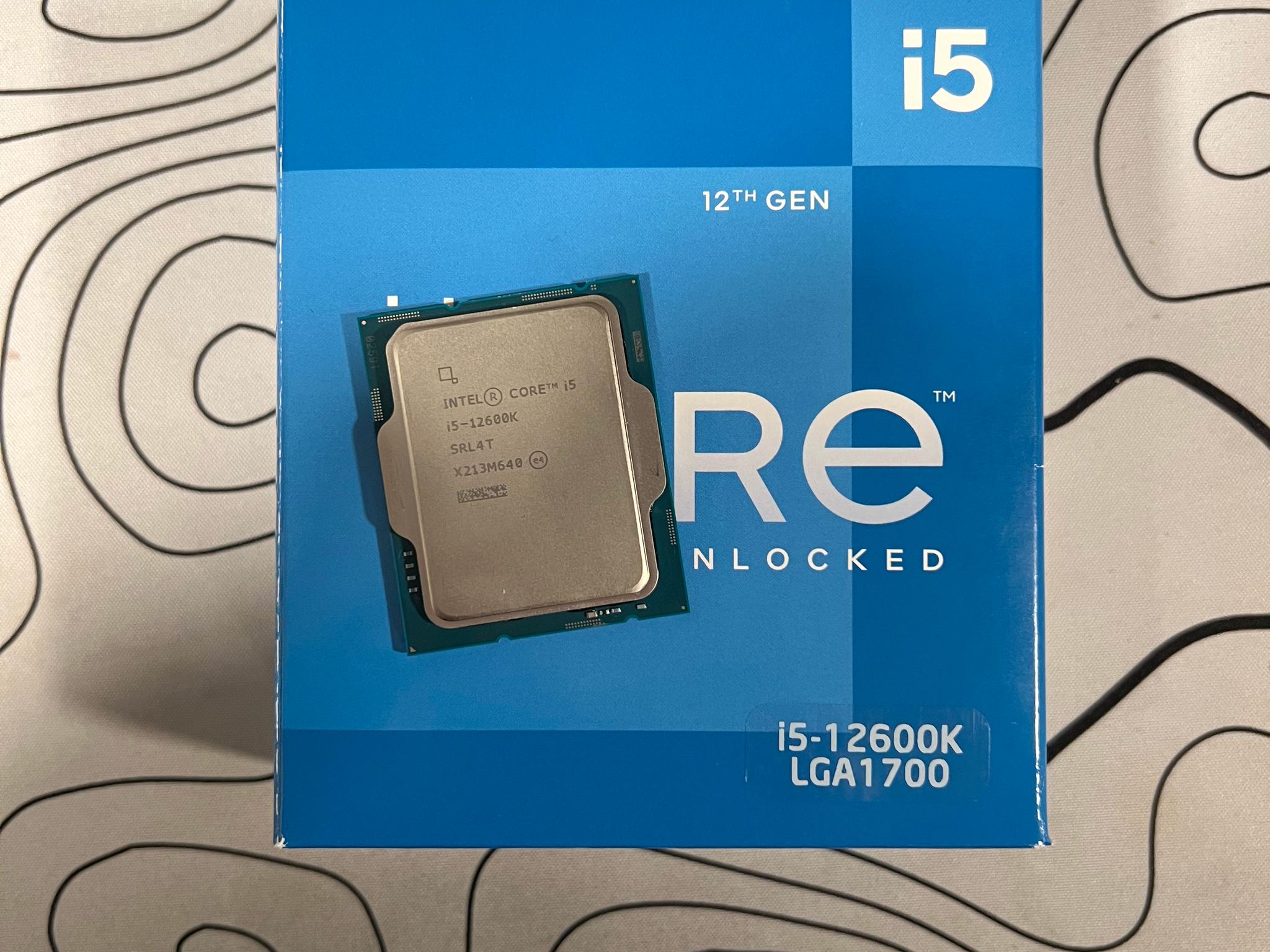 Intel Core i5-12600K Alder Lake 3.7GHz Ten-Core LGA 1700