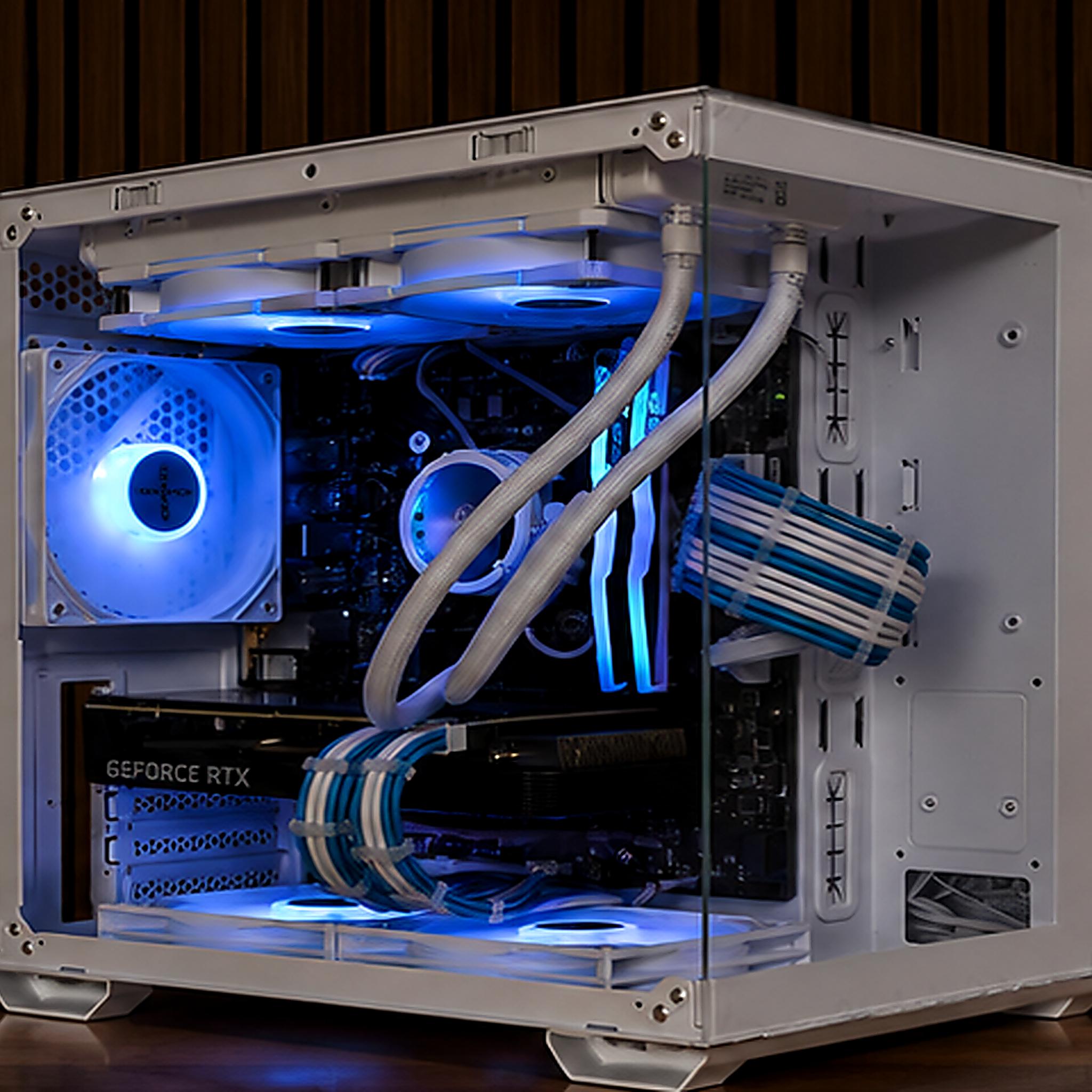 White gaming Pc | RTX 3060TI 8GB | 12600K | DDR4/5 |32GB RAM | 1TB | Windows 11 |