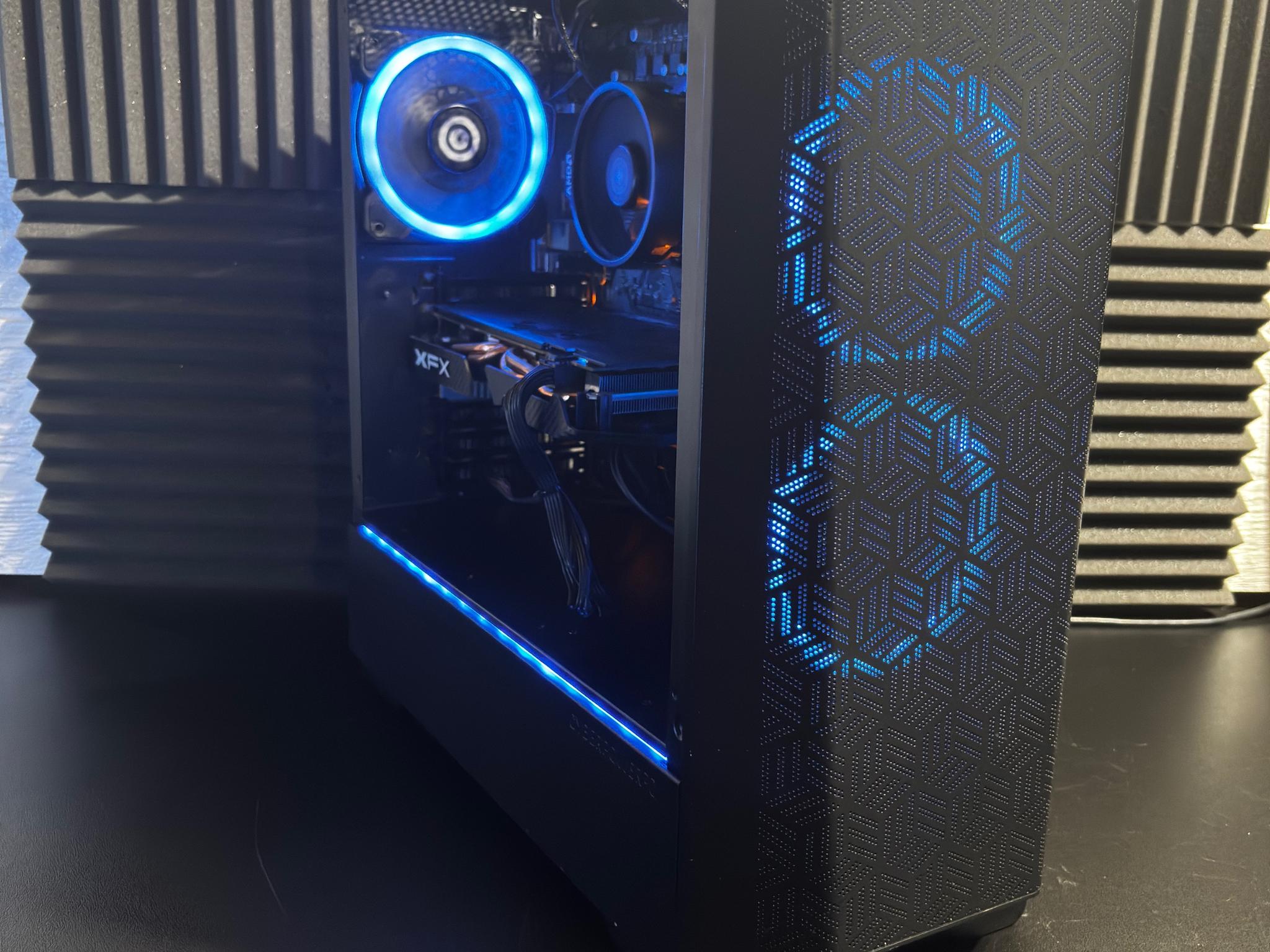 Gaming PC – Ryzen 5 3600 + RX 580 8GB – 16GB DDR4 – 240GB SSD + 2TB HDD – 1080p Ready
