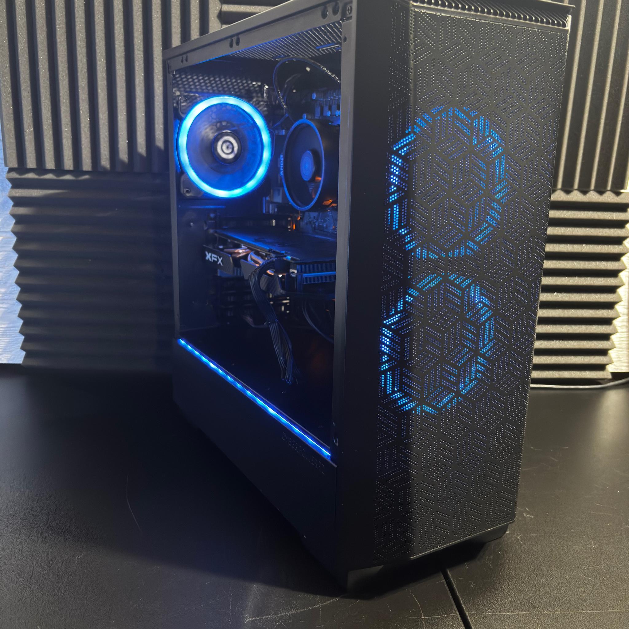 Gaming PC – Ryzen 5 3600 + RX 580 8GB – 16GB DDR4 – 240GB SSD + 2TB HDD – 1080p Ready