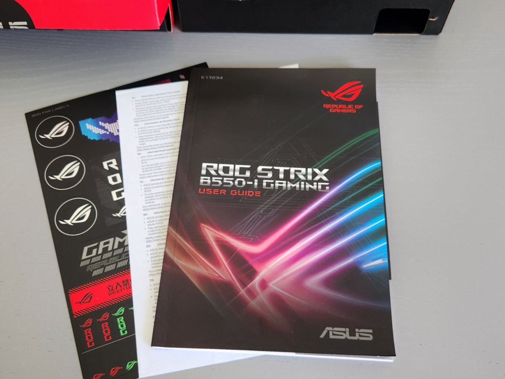 Asus ROG Strix B550-I Gaming, mITX AM4 WiFi6