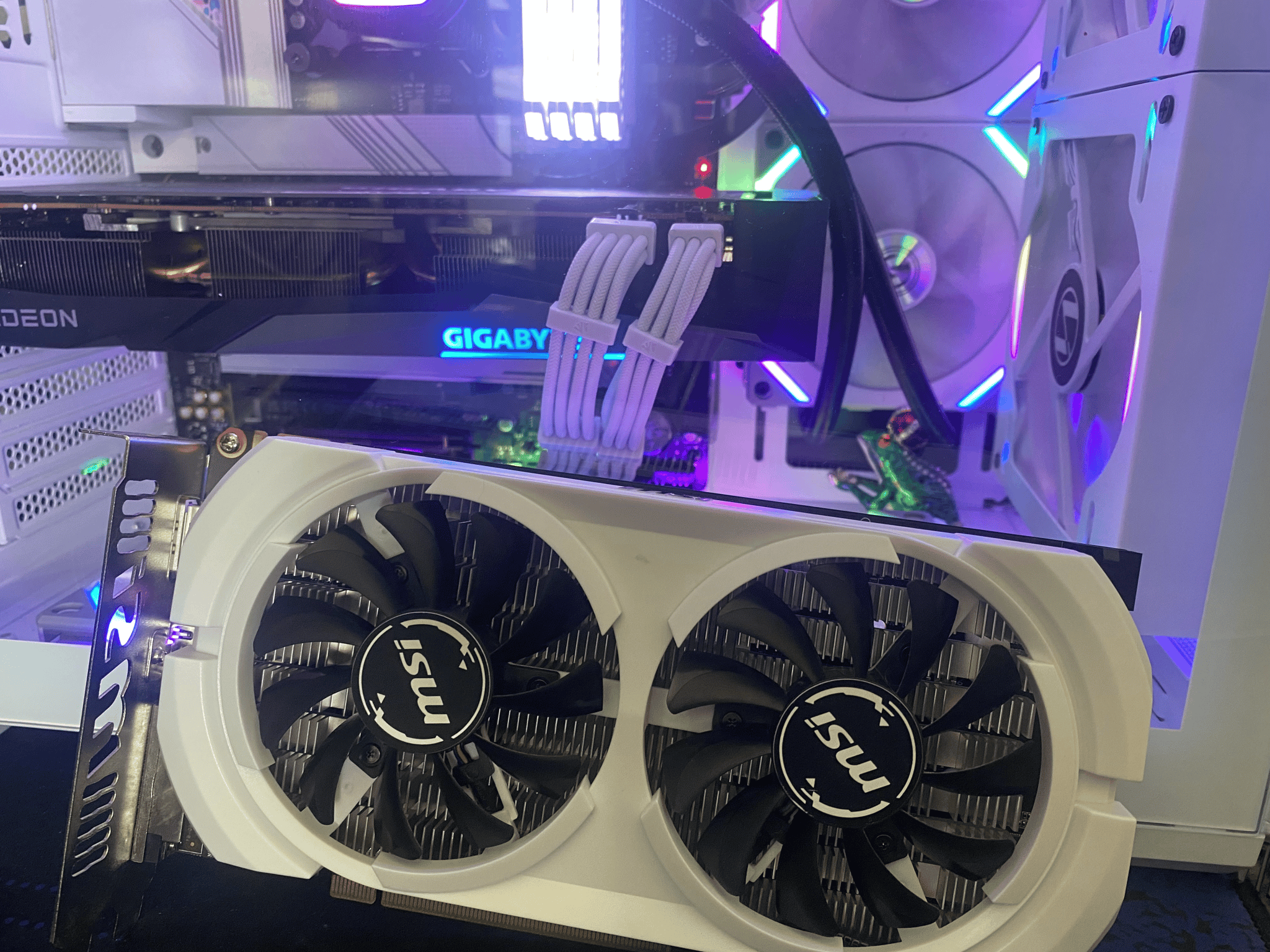 White MSI GTX 950 2G Ultra Budget Esports Graphics Card